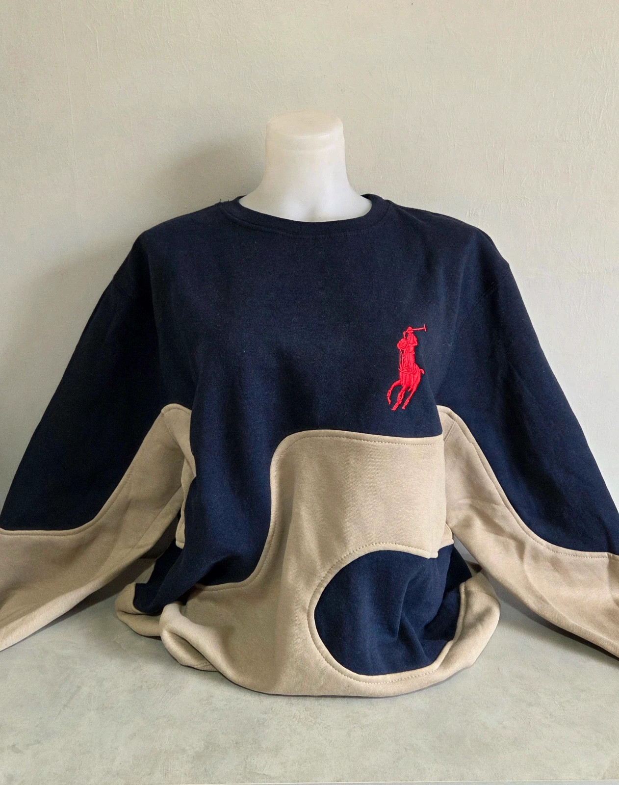 Pull sweat woody sweat-shirt vintage USA Ralph Lauren taille XL oversize large – Ralph Lauren – taille XL 3