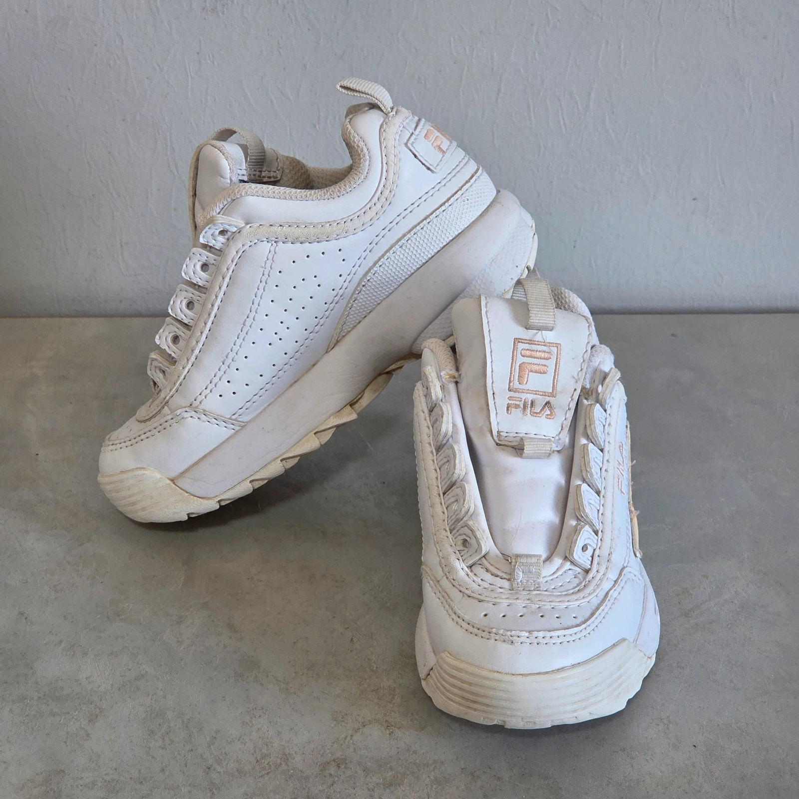 Sneakers basket fila enfant fille garçon mixte lacets élastique taille 28 – FILA – taille 28 4