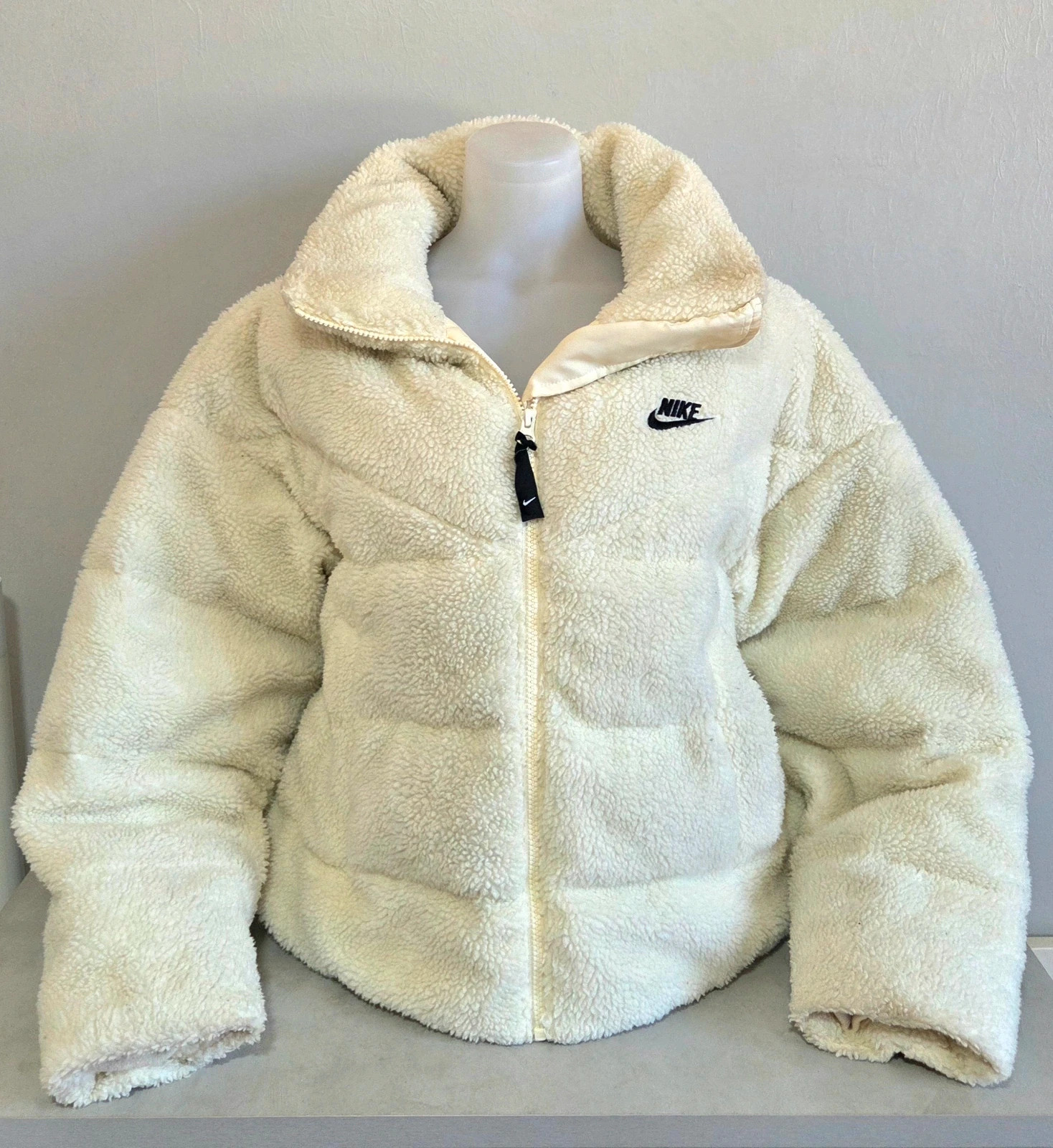 Doudoune manteau hiver blouson chaud polaire nike taille S