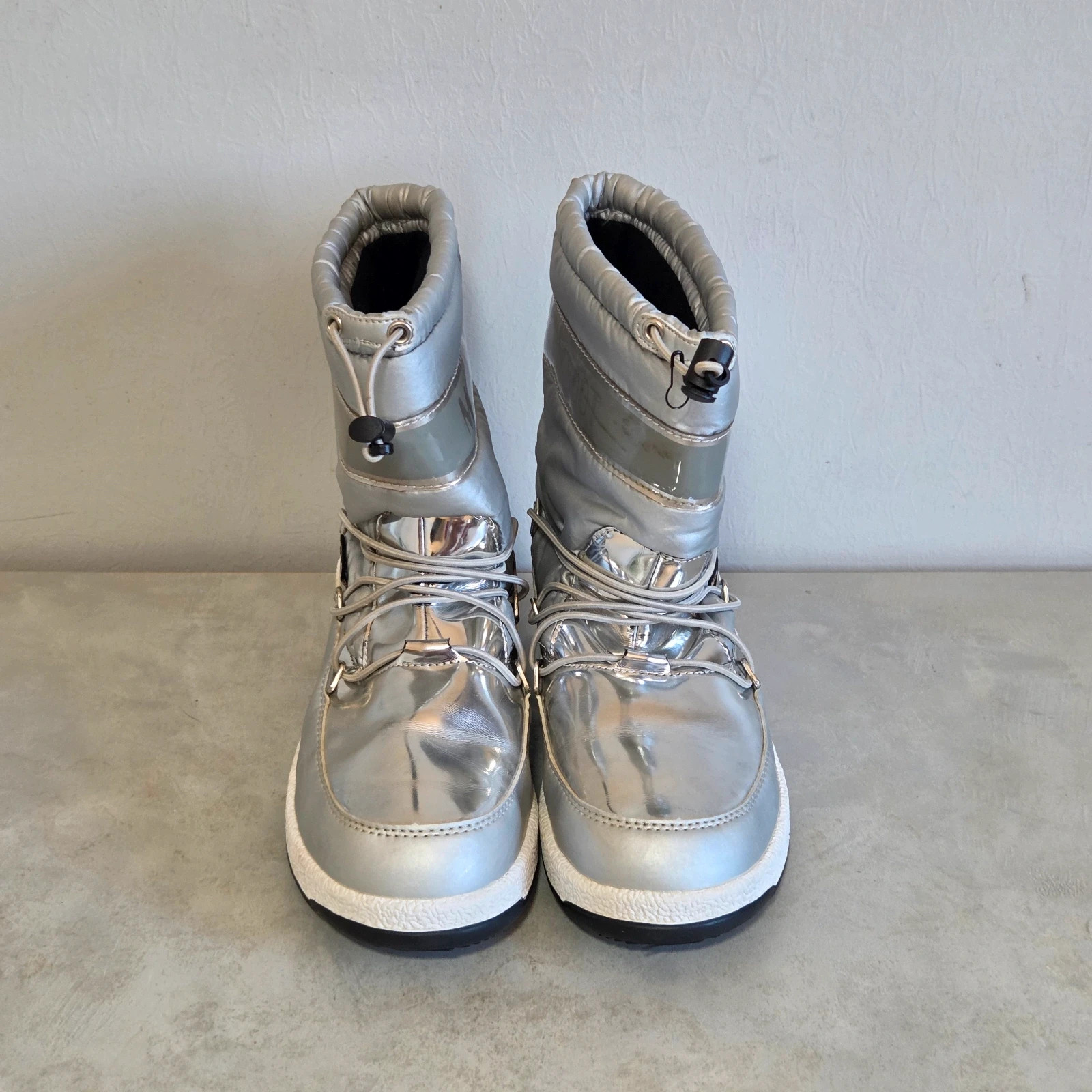 Chaussures bottes bottine neige montagne moon boot taille 36 gris argenté – Moon Boot – taille 36 5