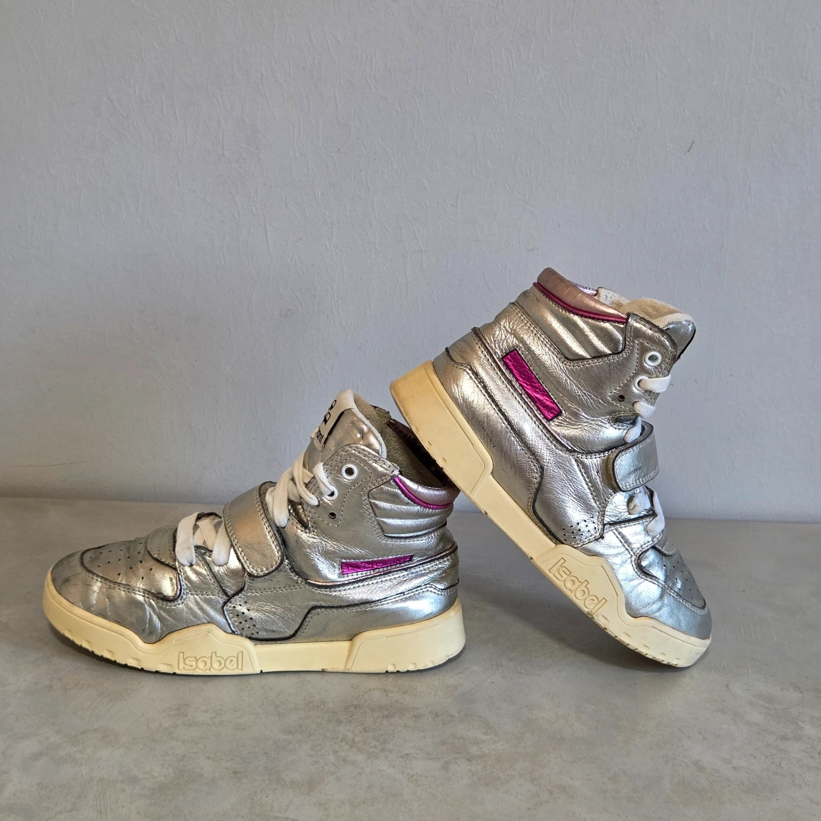 Sneakers basket montante Isabel marant taille 36 gris argenté – Isabel Marant – taille 36 5