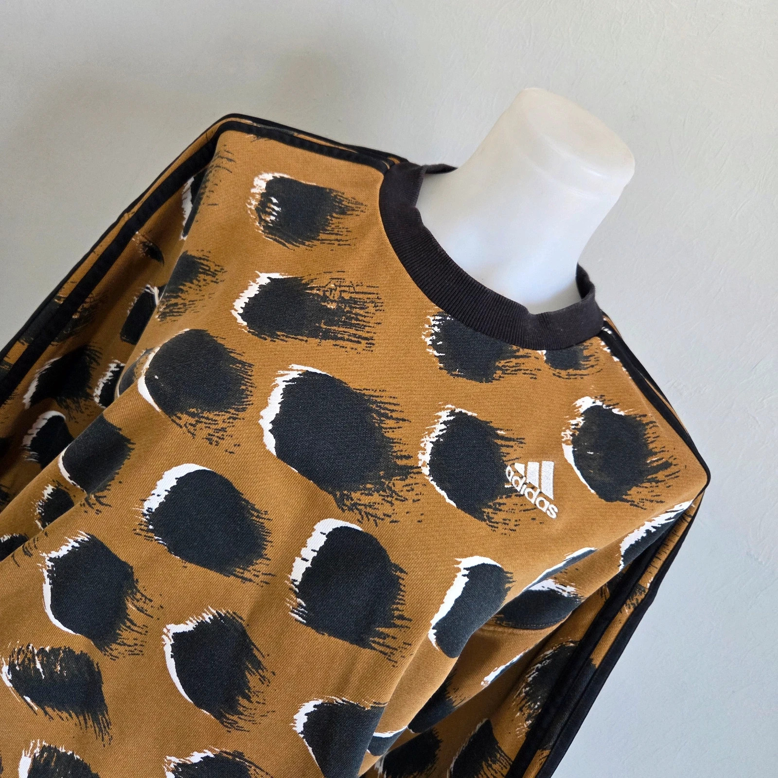 Pull sweat woody sweat-shirt Léopard Adidas taille S / M – adidas – taille M / 38 / 10 2
