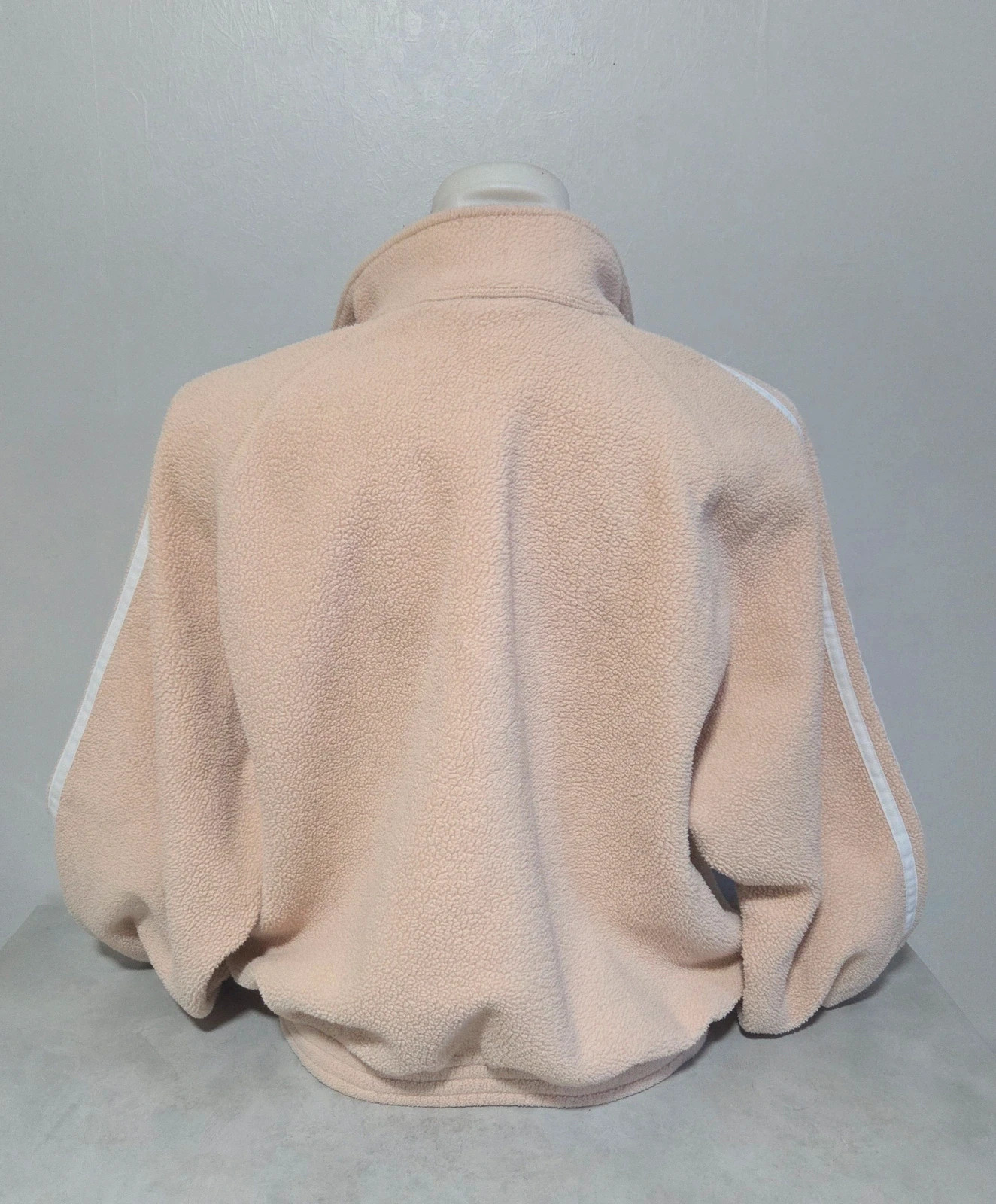 Pull adidas sweat woody sweat-shirt col zippé camionneur polaire taille S 36 – adidas – taille S / 36 / 8 5