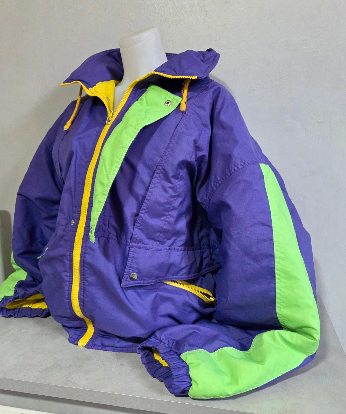 Veste sweat pull woody doudoune manteau vintage taille XXL – Vintage Dressing – taille XXL / 44 / 16 4