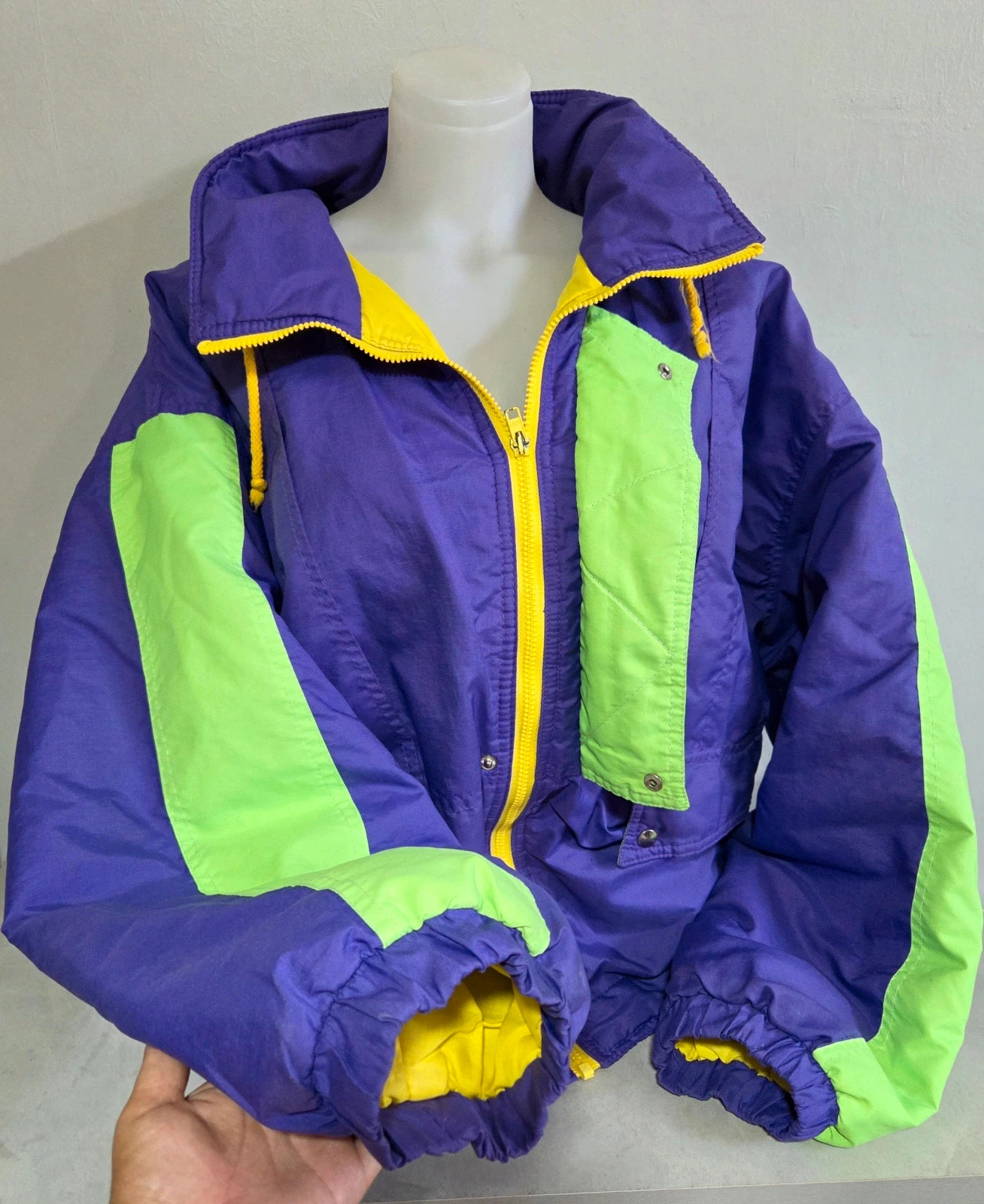 Veste sweat pull woody doudoune manteau vintage taille XXL – Vintage Dressing – taille XXL / 44 / 16 3