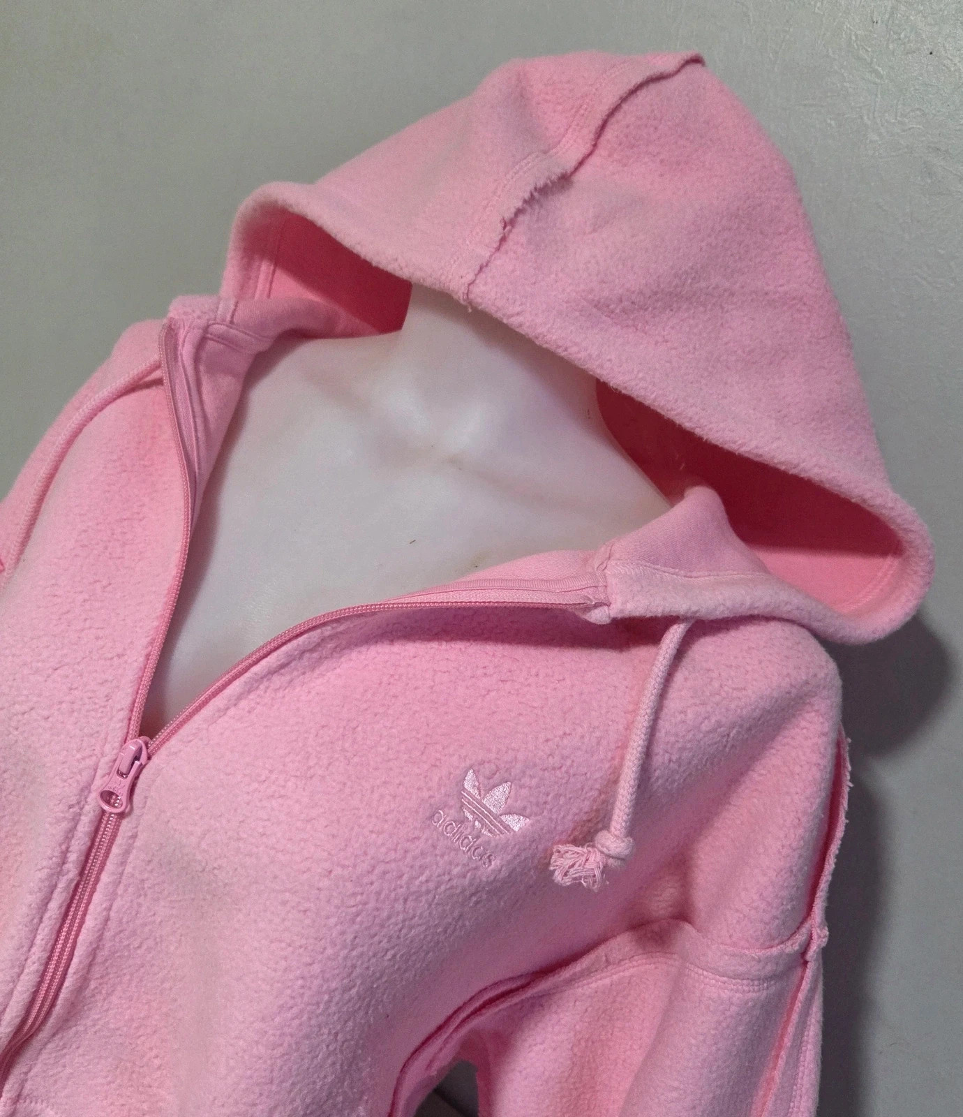 Pull adidas sweat woody sweat-shirt capuche polaire taille M 38 rose – adidas – taille M / 38 / 10 4
