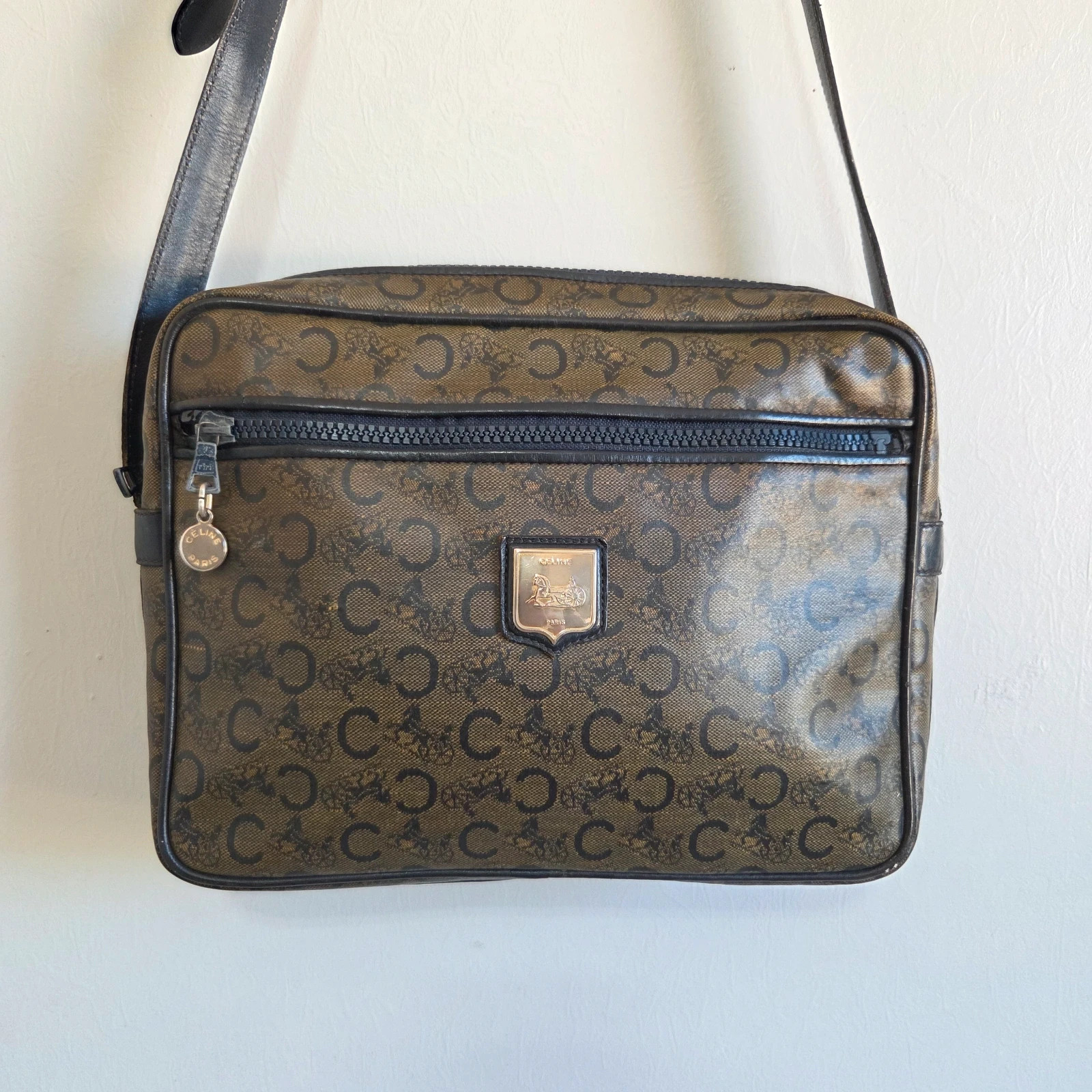 Sacoche sac bandoulière CELINE vintage – CELINE 5