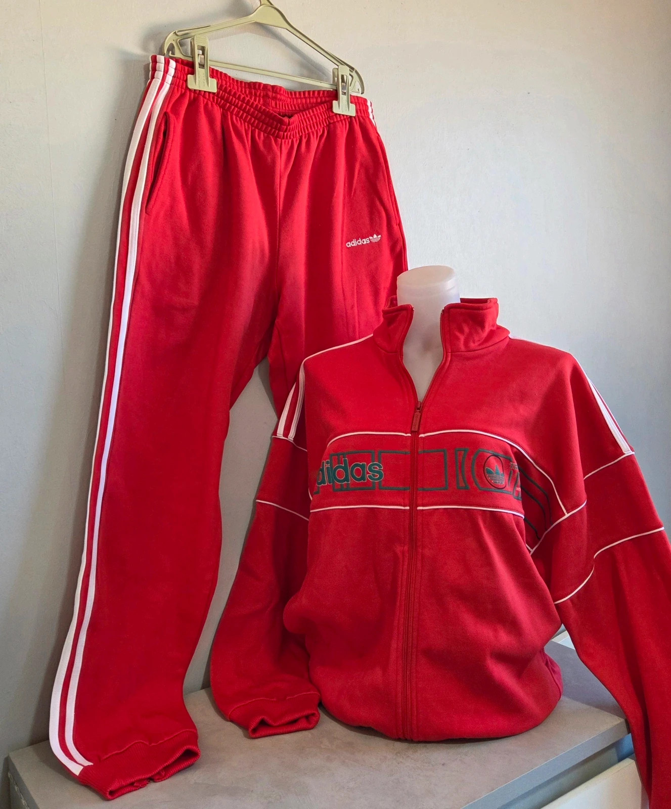 Ensemble survêtement jogging Adidas vintage taille XL homme