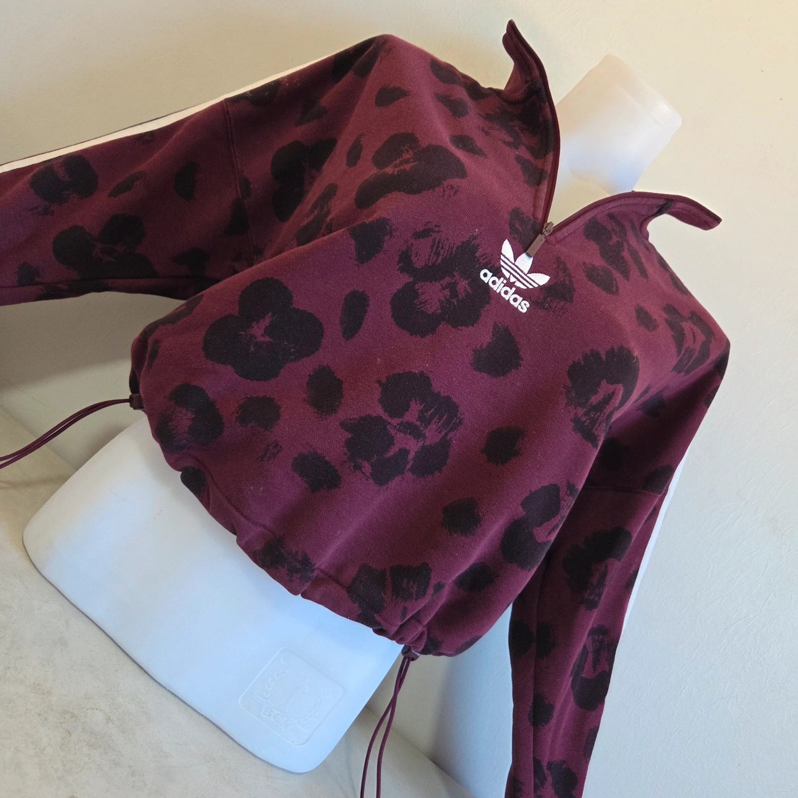 Ensemble survêtement jogging leggings pull sweat Adidas léopard vintage taille L/40 – adidas – taille L / 40 / 12 2