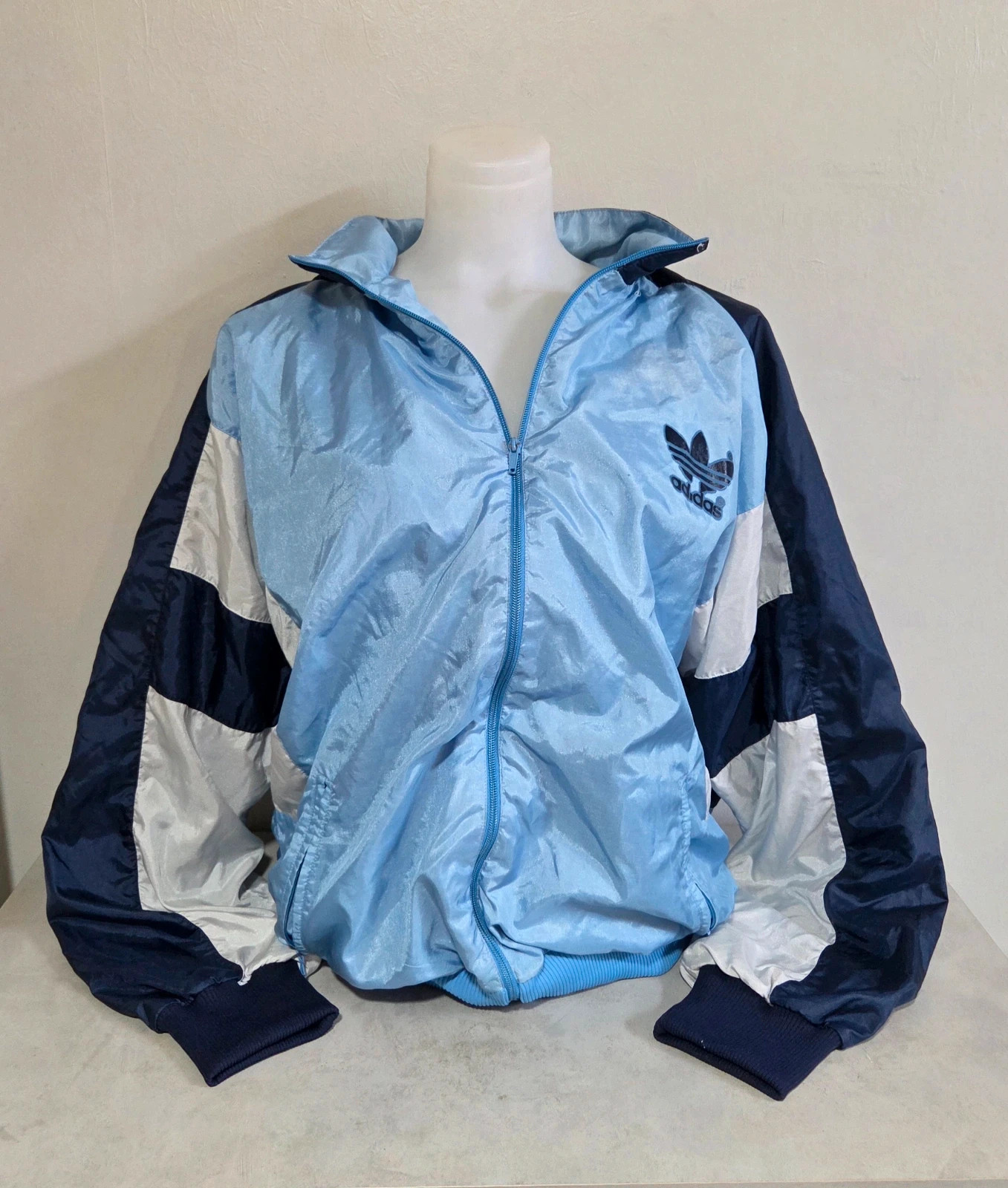 Veste zippé survêtement jogging Adidas vintage taille M