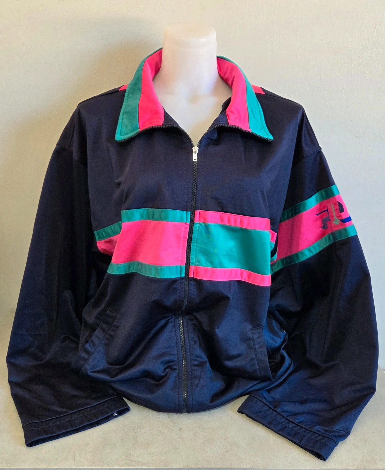 Veste survêtement jogging fila oversize large taille XL