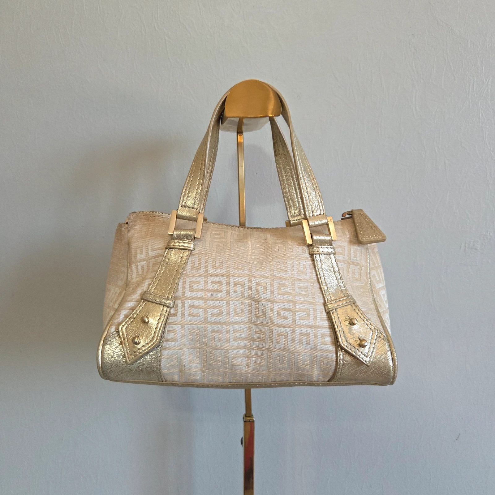 Petit sac a main Givenchy vintage or doré – Givenchy 5