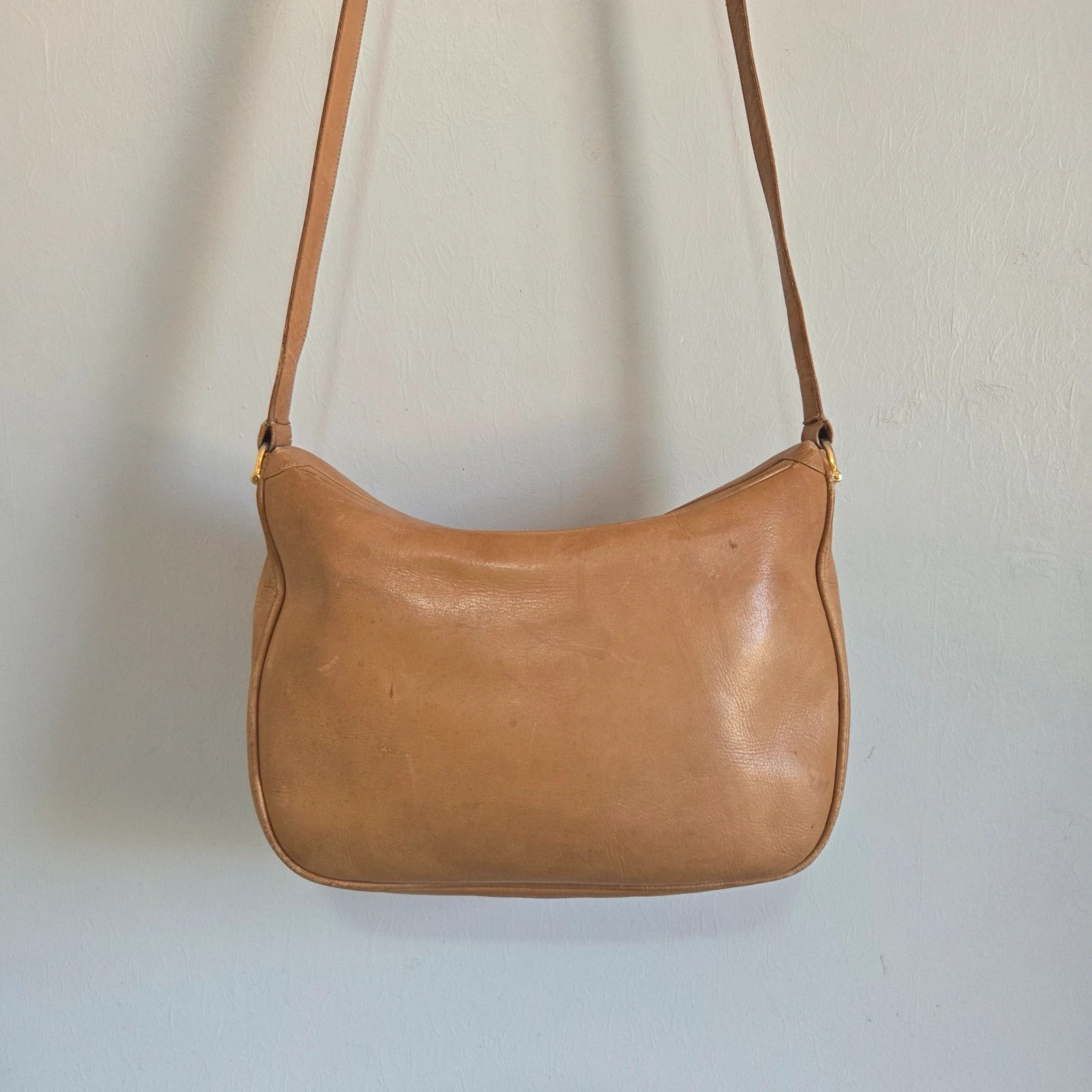 Sac a main bandoulière Gucci Jackie Vintage 1980 cuir camel – Gucci 5