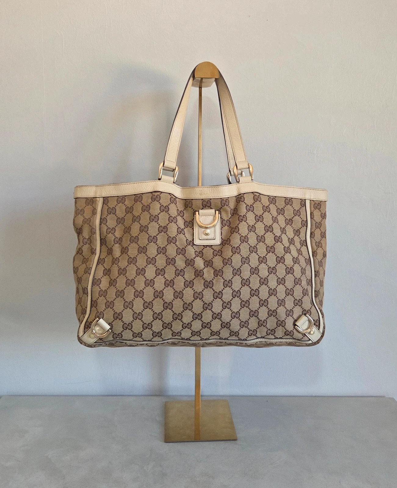 Sac a main Gucci canvas abbey vintage
