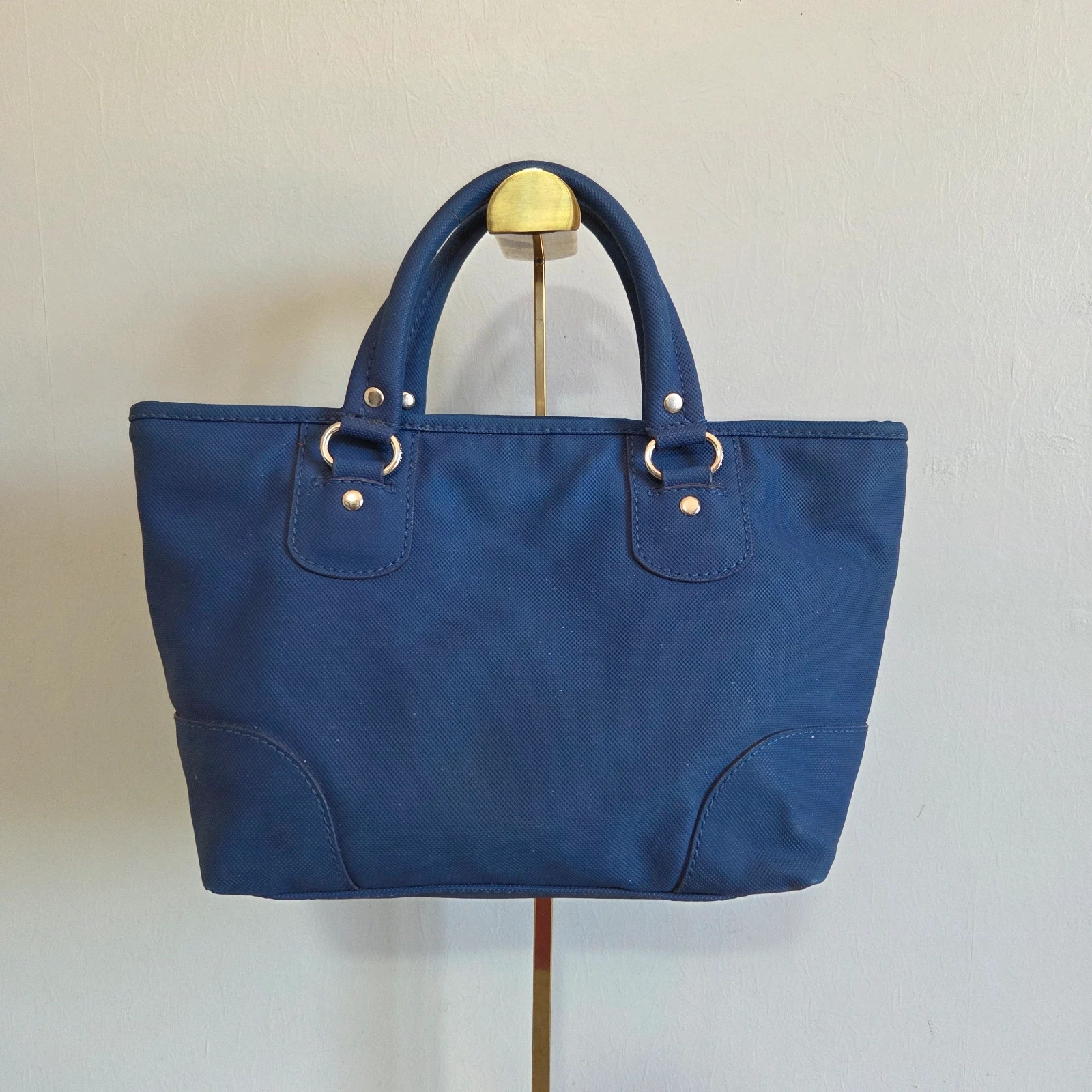 Sac a main Lacoste vintage bleu vert – Lacoste 4