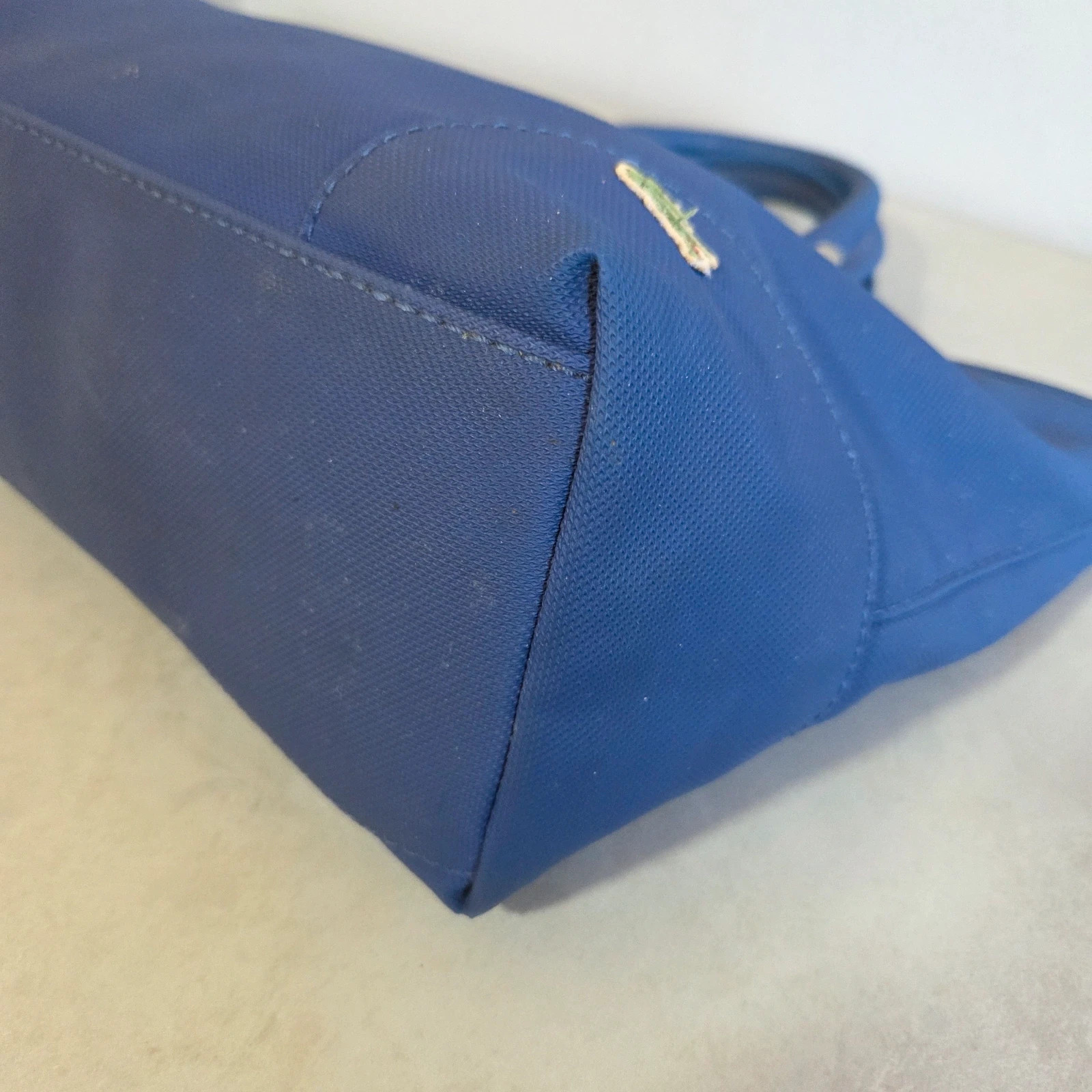 Sac a main Lacoste vintage bleu vert – Lacoste 5