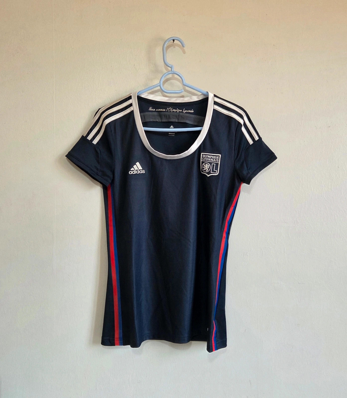 T-shirt maillot foot football adidas olympique lyonnais femme taille S – adidas – taille S / 36 / 8 2