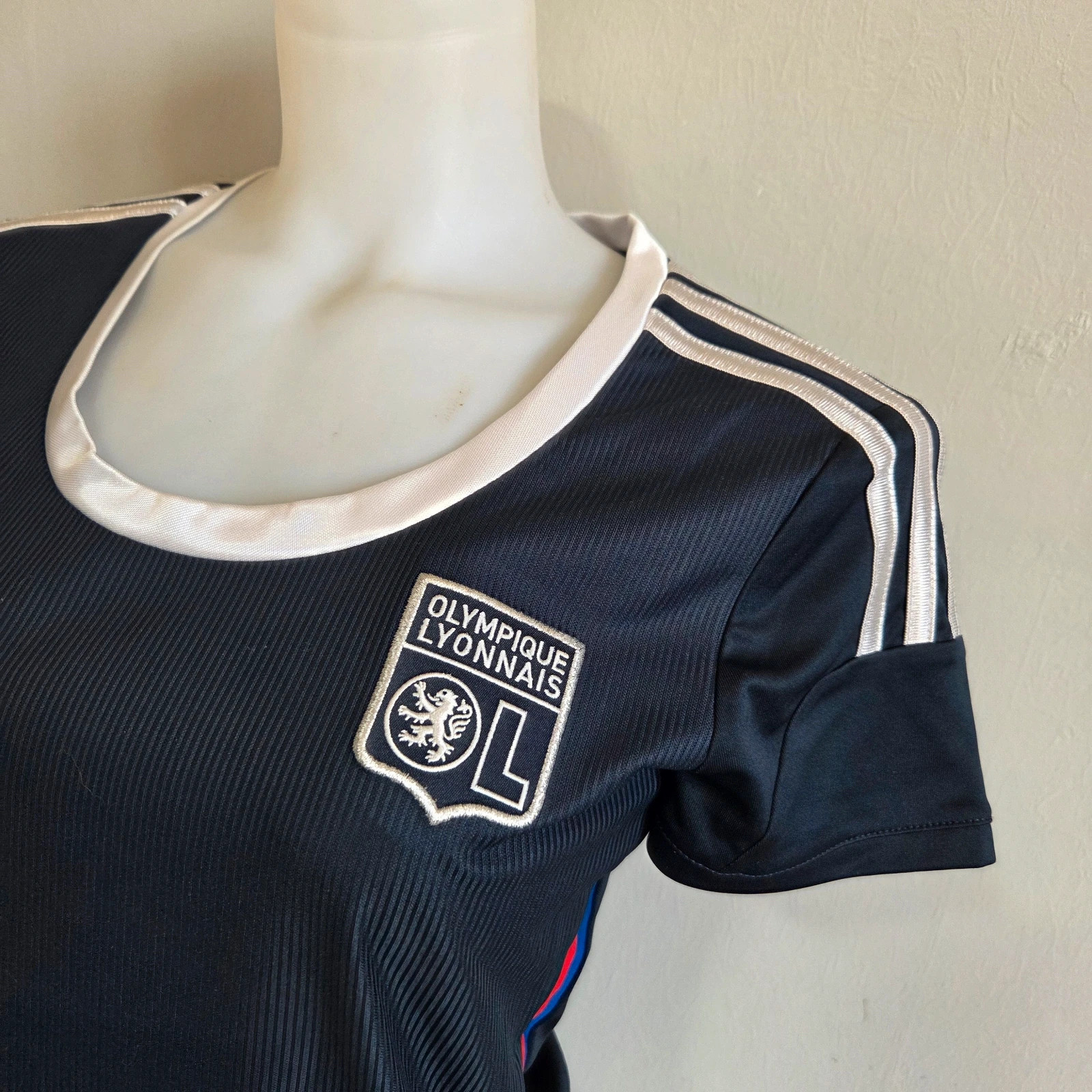 T-shirt maillot foot football adidas olympique lyonnais femme taille S – adidas – taille S / 36 / 8 3