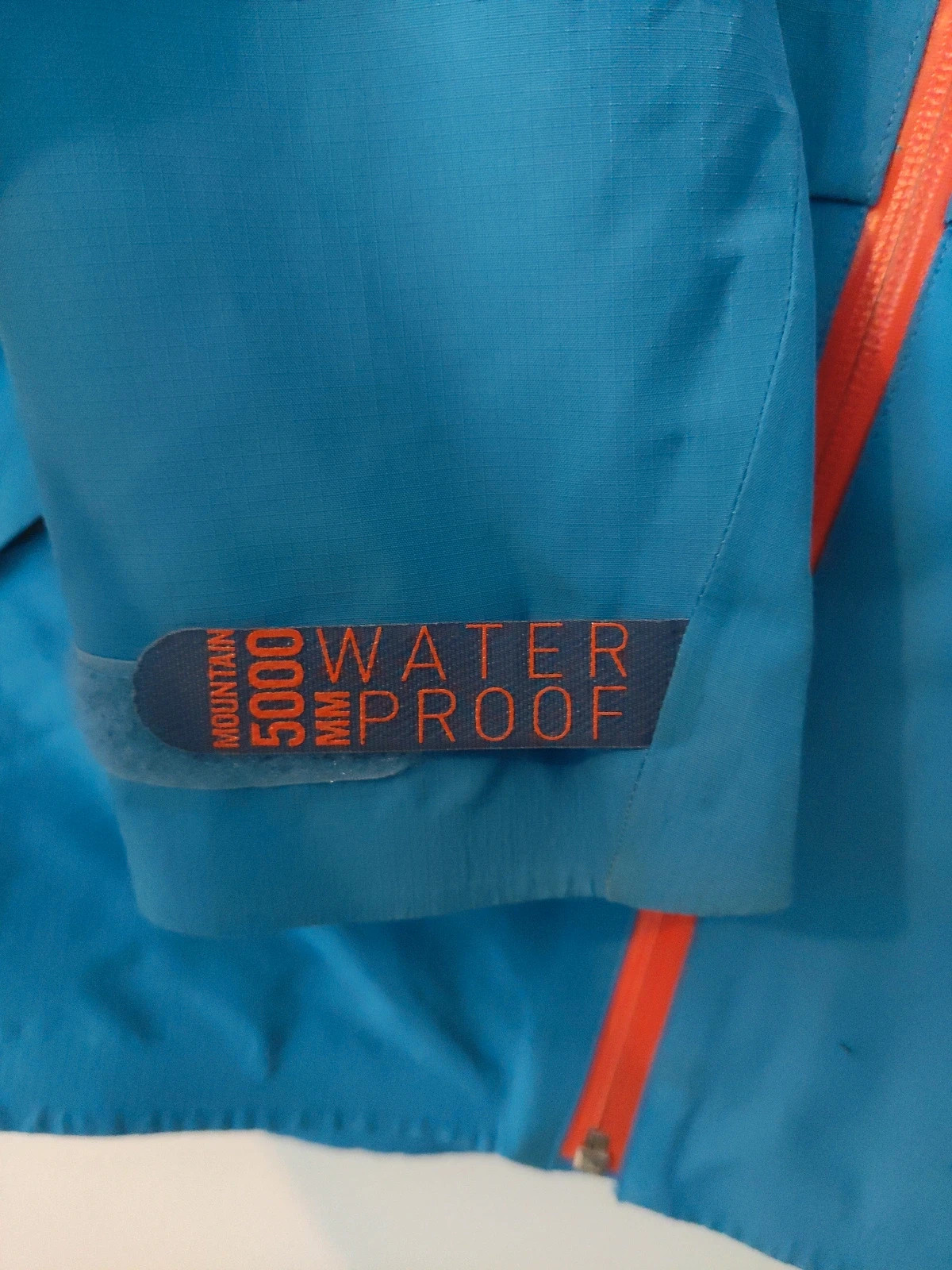💙 Veste imperméable Quechua MH500 8 ans (128 cm) bleu cyan 💙 – Quechua – taille 8 ans / 128 cm 3