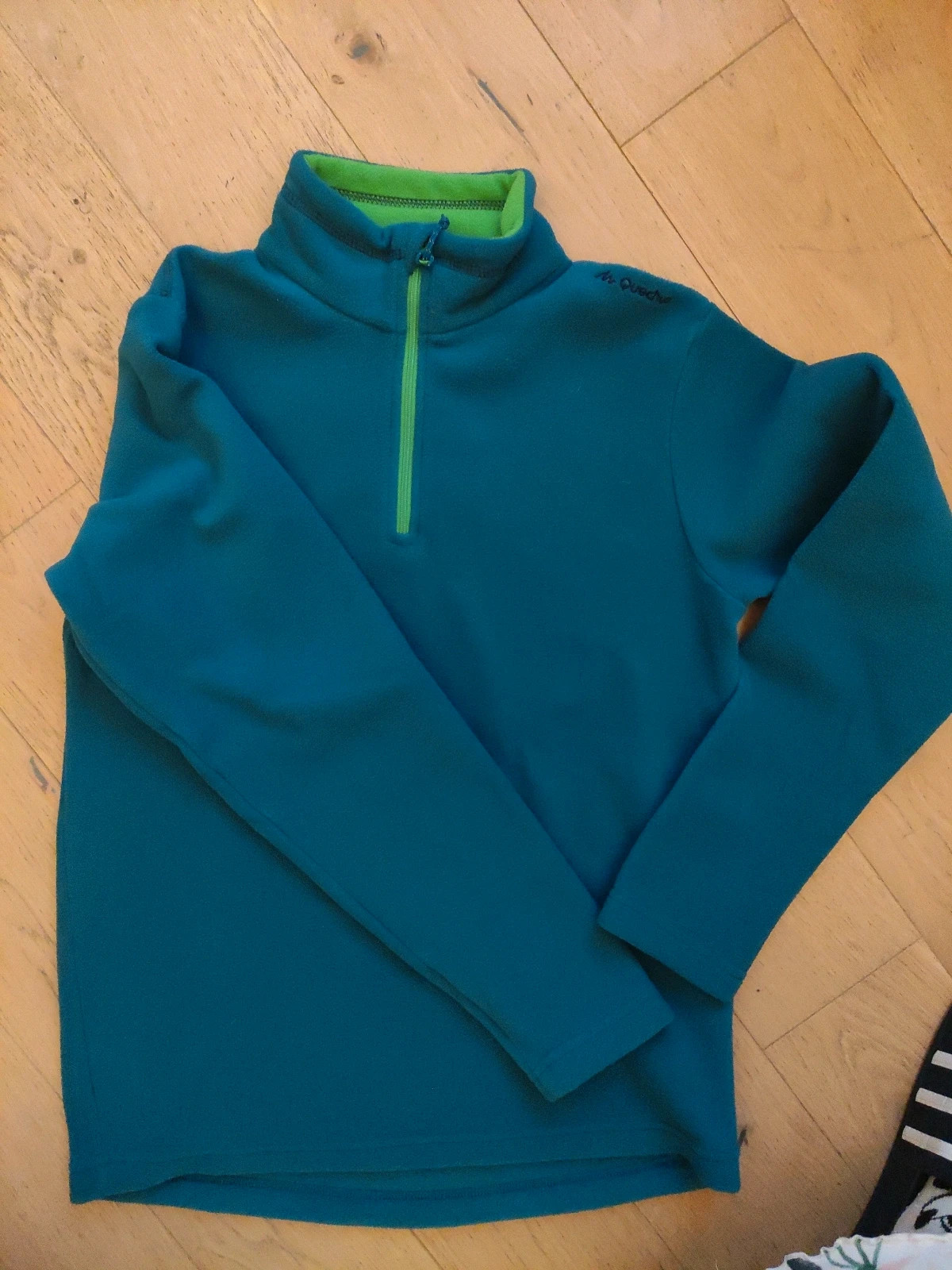 pull en laine polaire de randonné Quechua