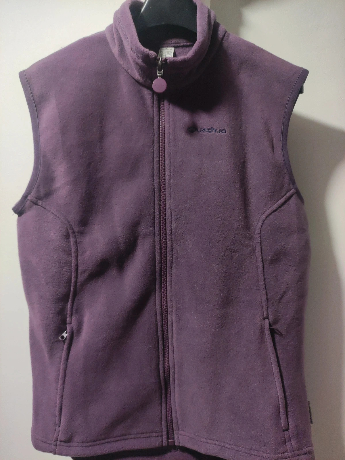 Gilet sans manches polaire Quechua violet - 14 ans (159-172 cm)