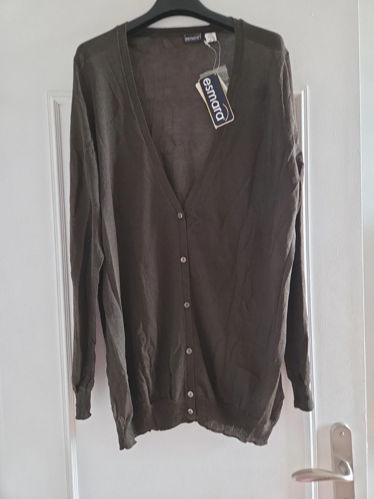 Gilet cardigan marron Esmara – Neuf avec étiquette – Taille L (44/46) – Esmara – taille L / 40 / 12 4