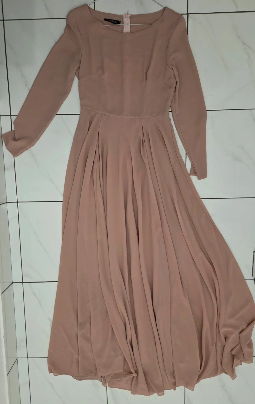Robe longue fluide vieux rose Misstoura – Taille S (36) – Misstoura – taille S / 36 / 8 3