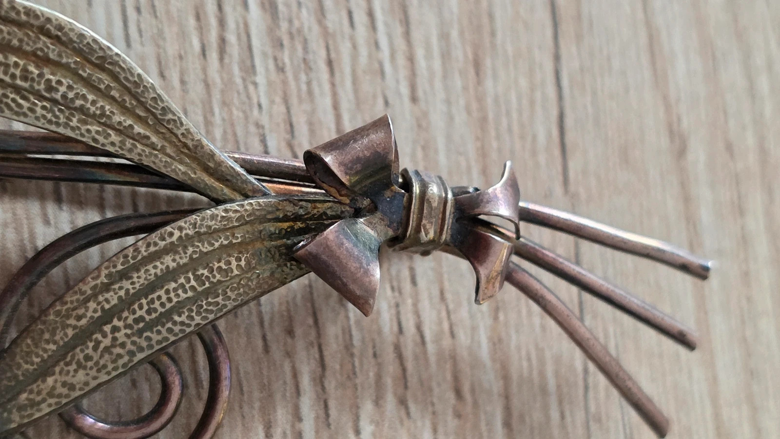 Broche Vintage Ramillete de Flores • Estilo Retro Mid-Century 5
