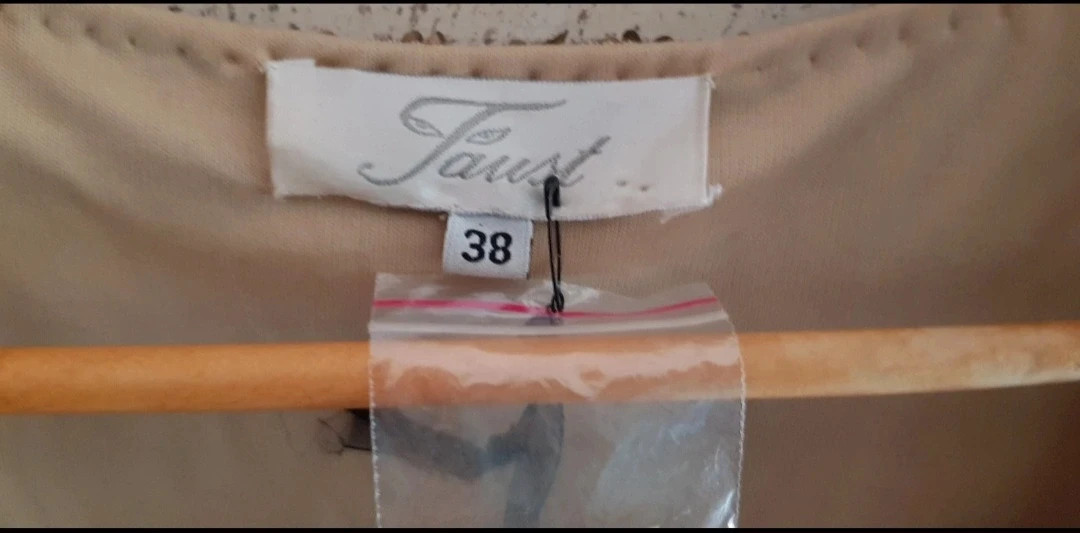 Vestido Faust Couture T.38 – bordado a mano – repuestos originales – Faust – taille M / 38 / 10 5