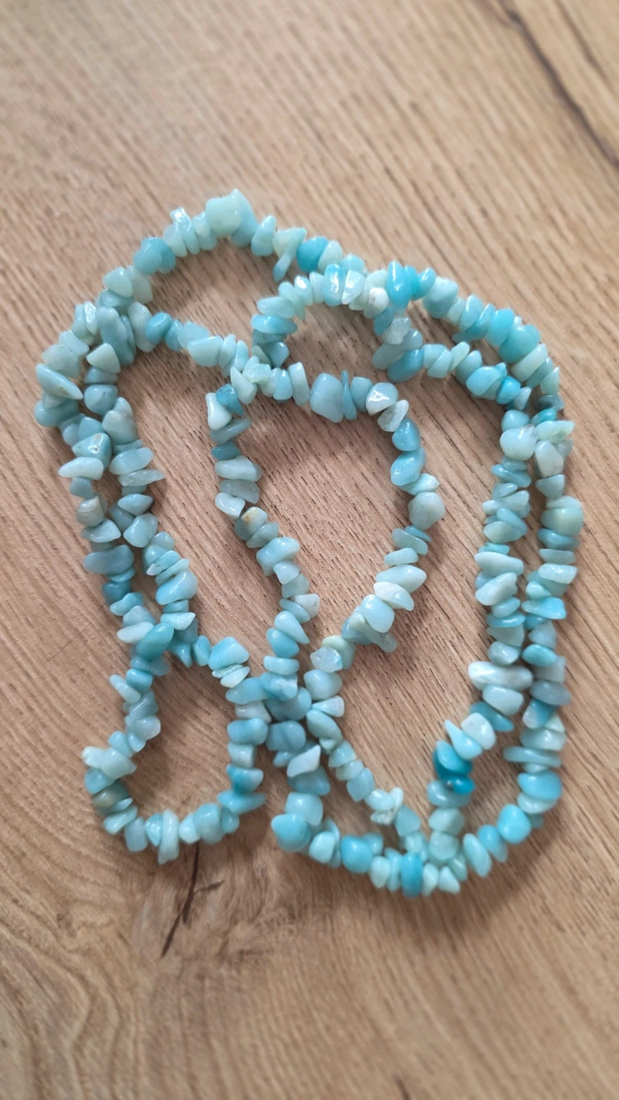 Conjunto collar, pendientes y colgante de Amazonita natural + Plata 925 NUEVO – Hecho a Mano 2