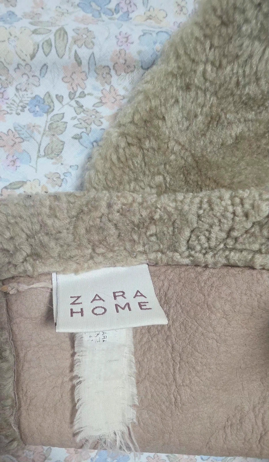 🤎 Manta / Colcha Zara Home de Piel Natural – Zara Home – taille 130 x 170 cm 5
