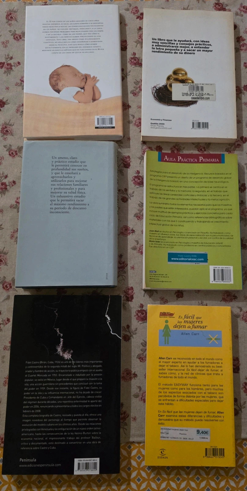 Lote de 6 libros 2