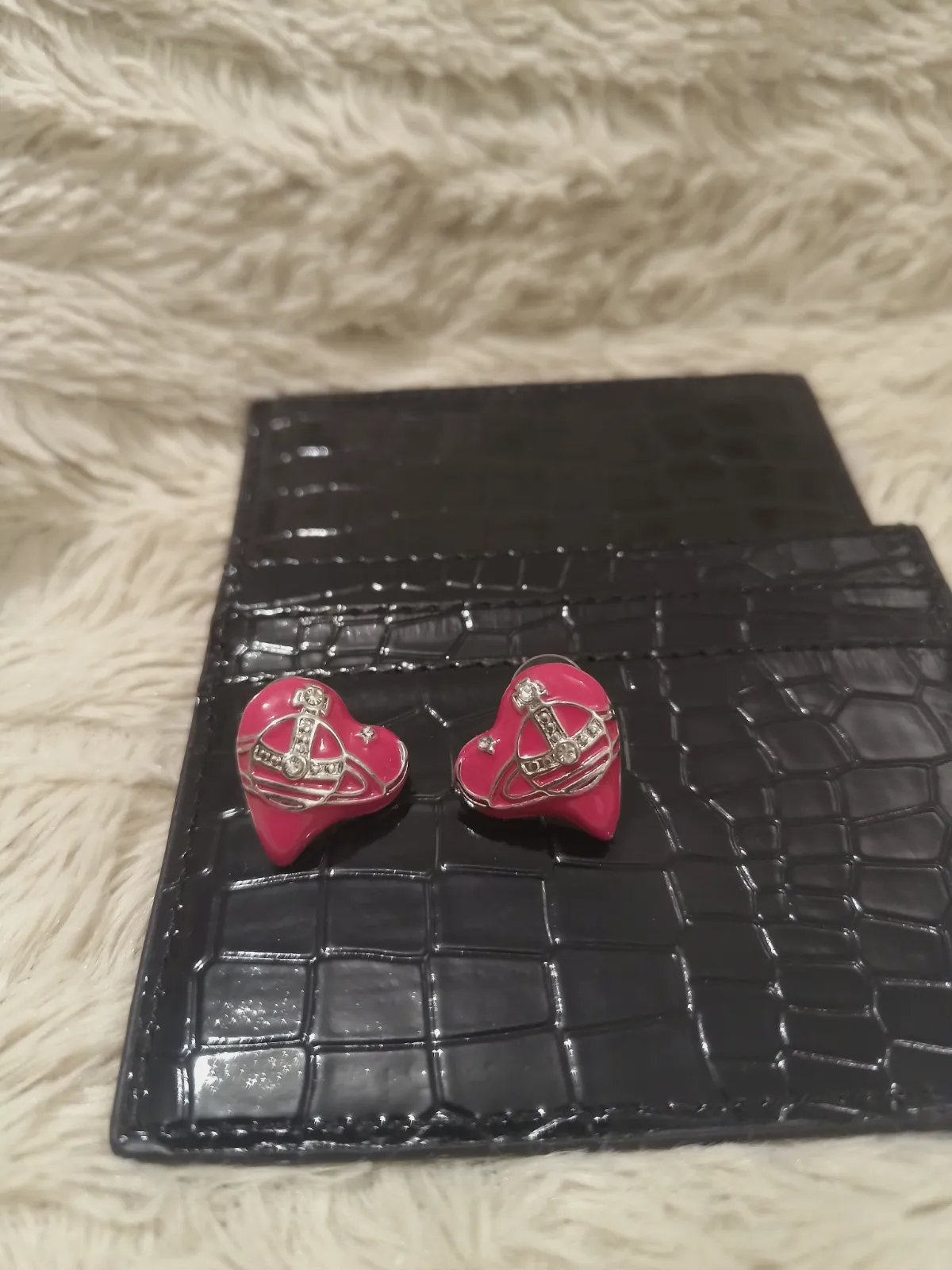 Boucles d'oreilles cœur Vivienne Westwood roses – Vivienne Westwood – taille Taille unique 4