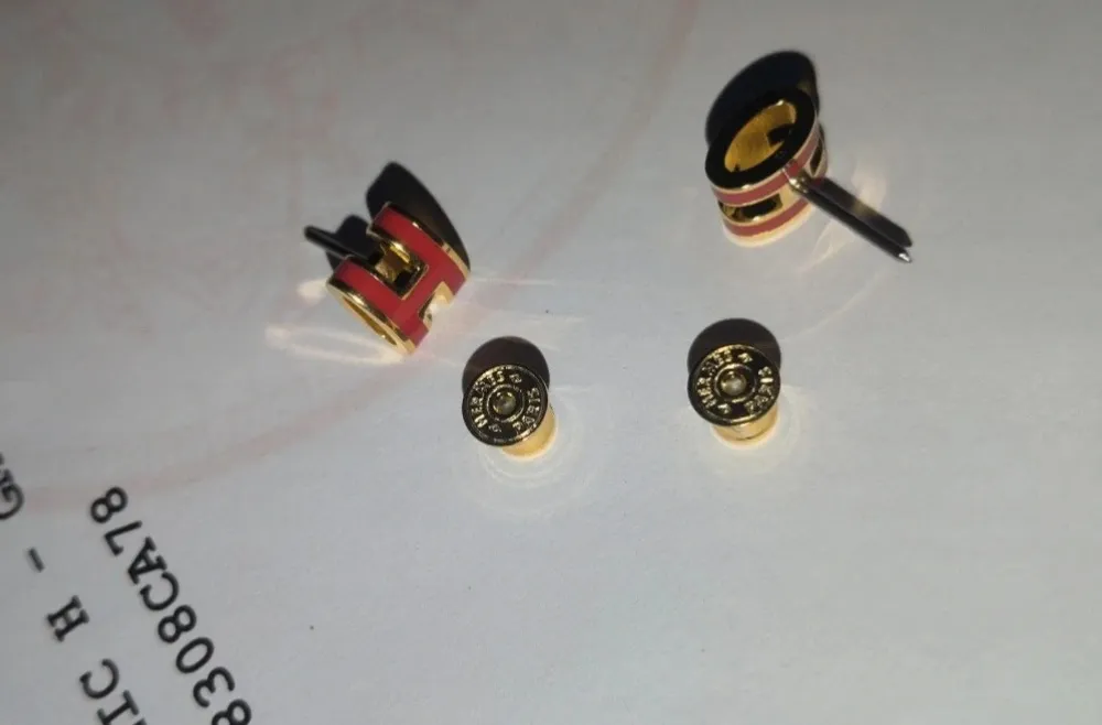 Boucles d'oreilles Mini Pop H Hermès 9