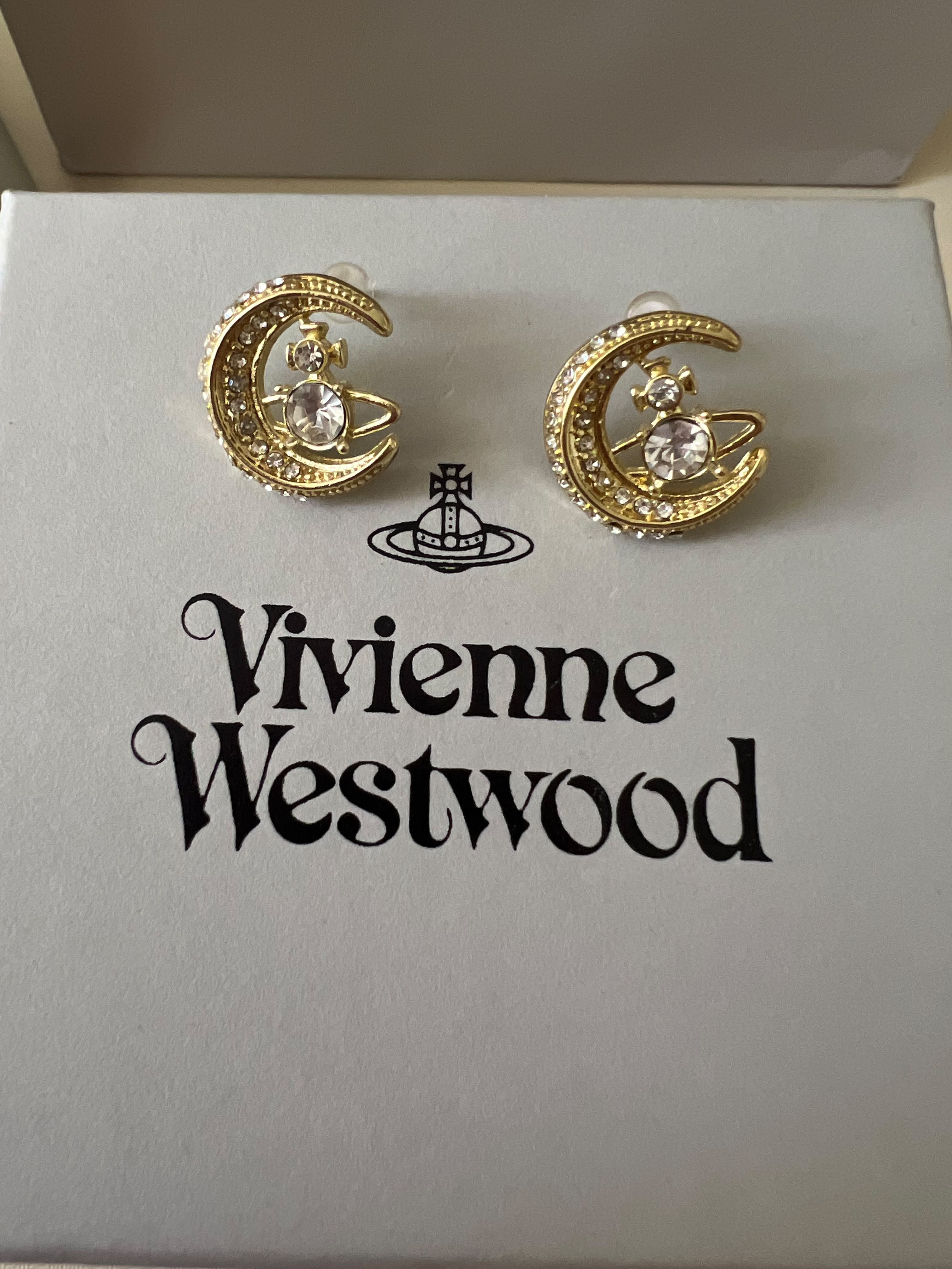 Boucles d'oreilles Vivienne Westwood doré 4
