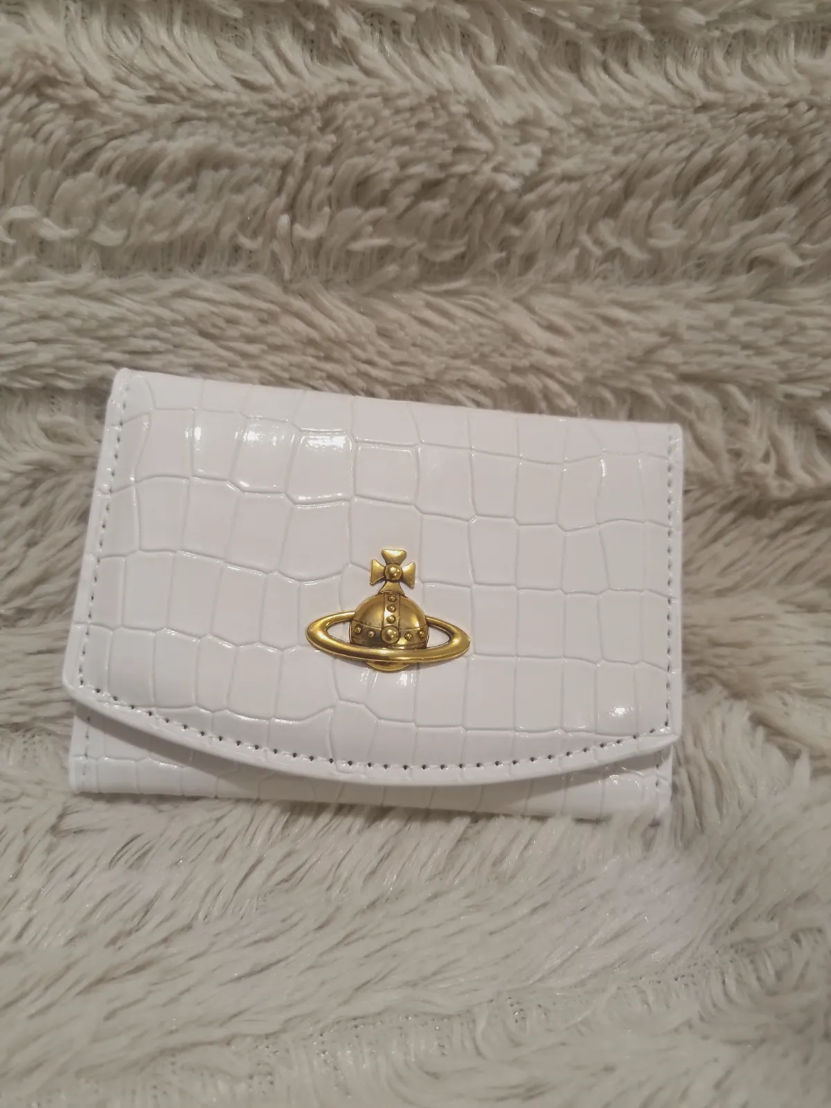 Portefeuille blanc effet crocodile Vivienne Westwood – Vivienne Westwood – taille Taille unique 9