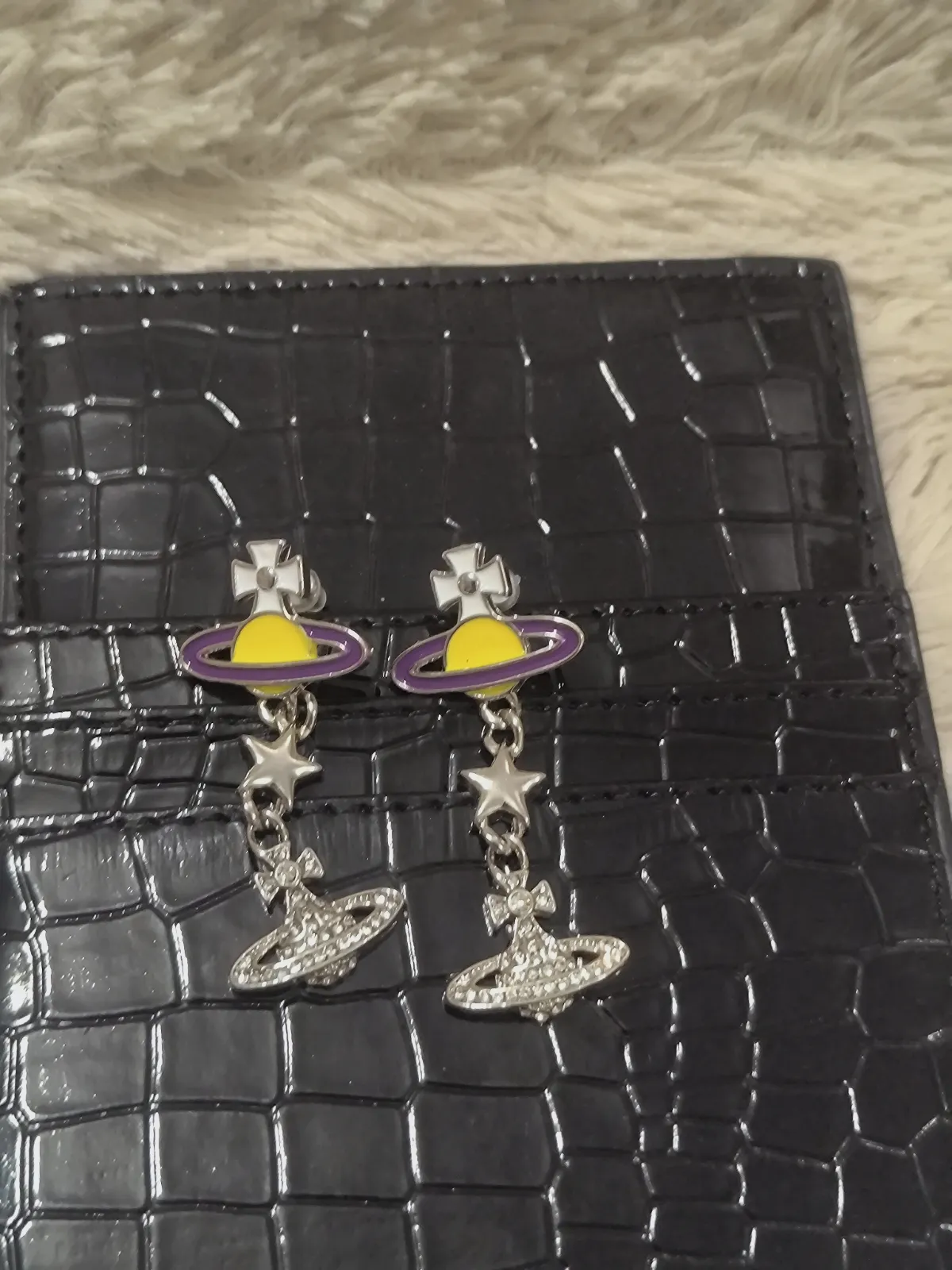 Boucles d'oreilles pendantes orb Vivienne Westwood – Vivienne Westwood – taille Taille unique 4