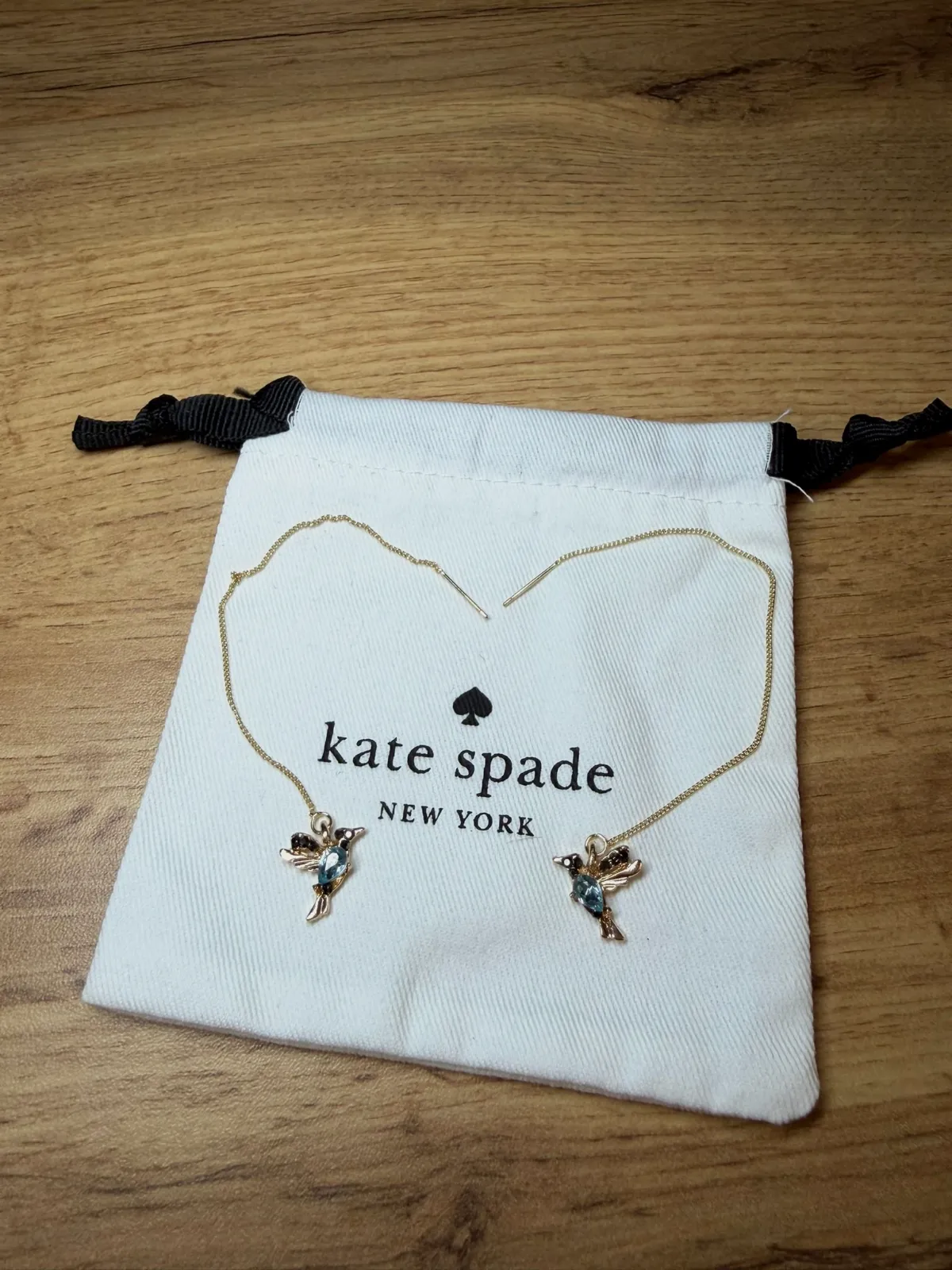 Boucles d'oreilles chaînettes Colibri Kate Spade – kate spade – taille Taille unique 8