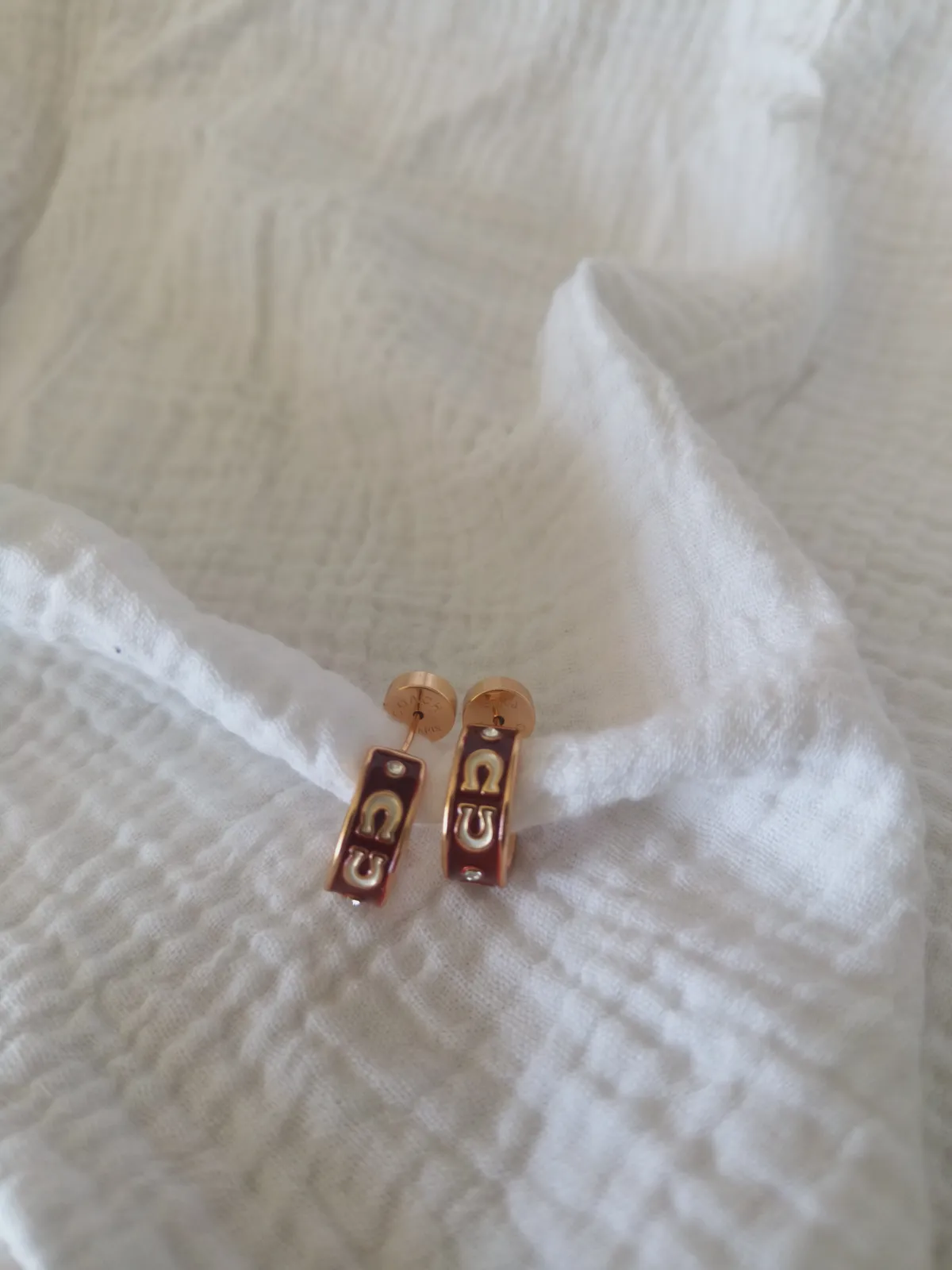 Boucles d'oreilles de la marque coach neuve – Coach 5