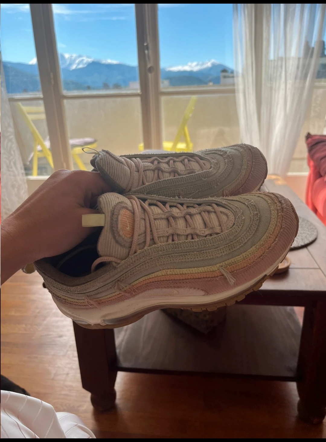 Nike Air Max 97 beige femme 2