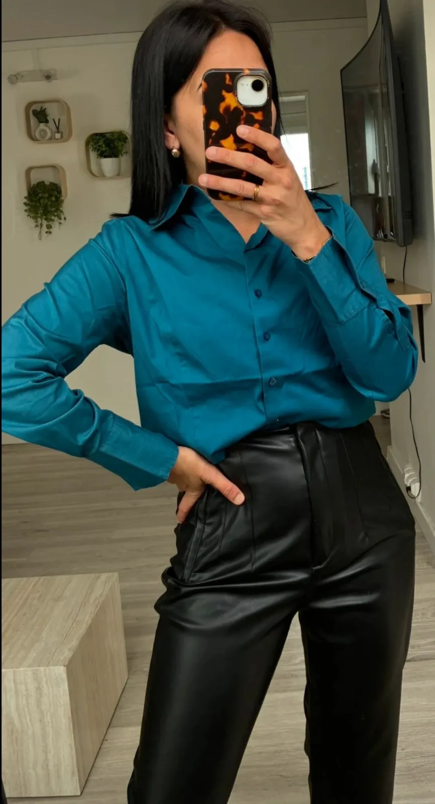 Chemise Levi's noire manches longues ajustée 3