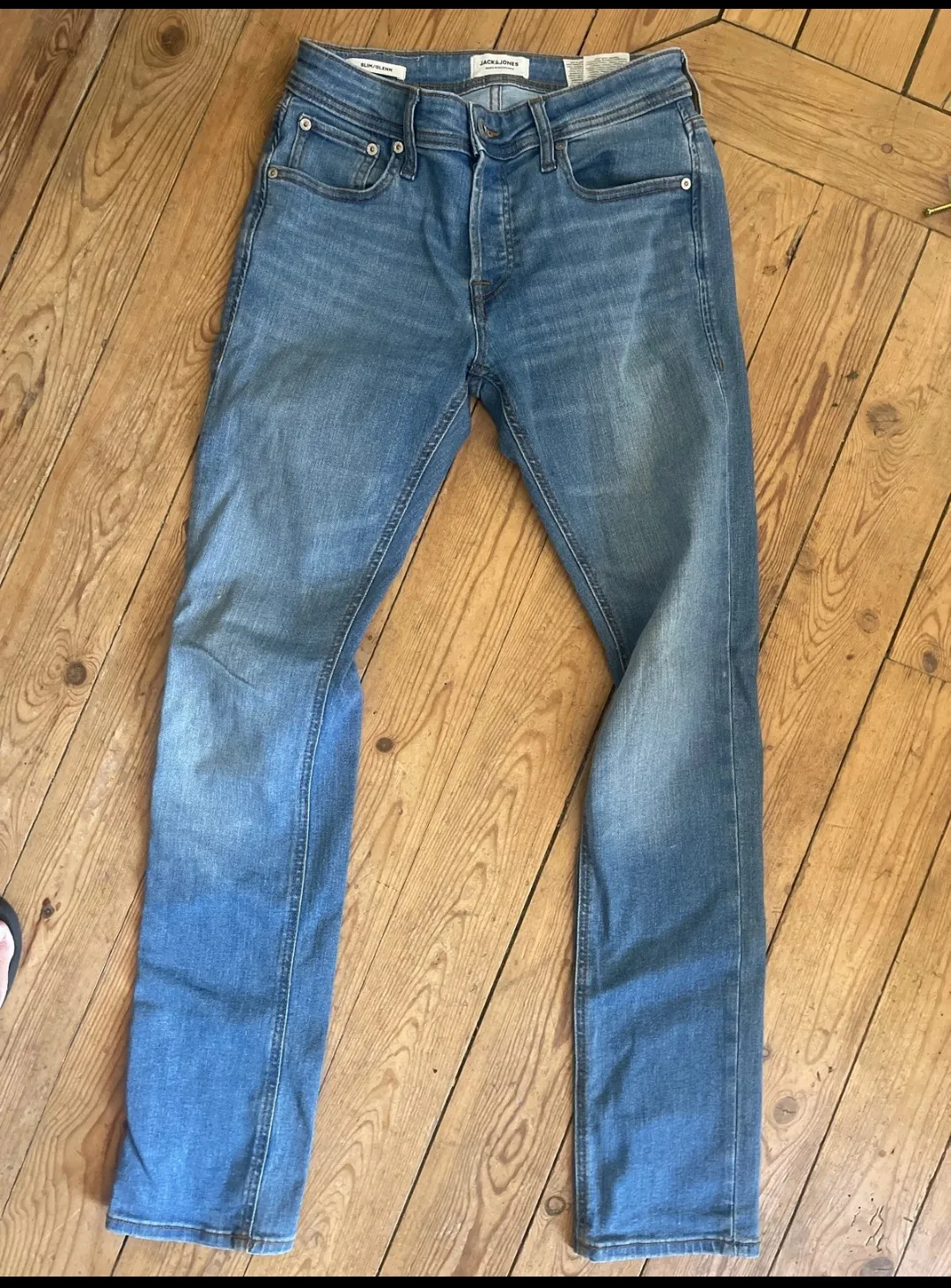 Jean bleu Jack & Jones coupe Slim Glenn