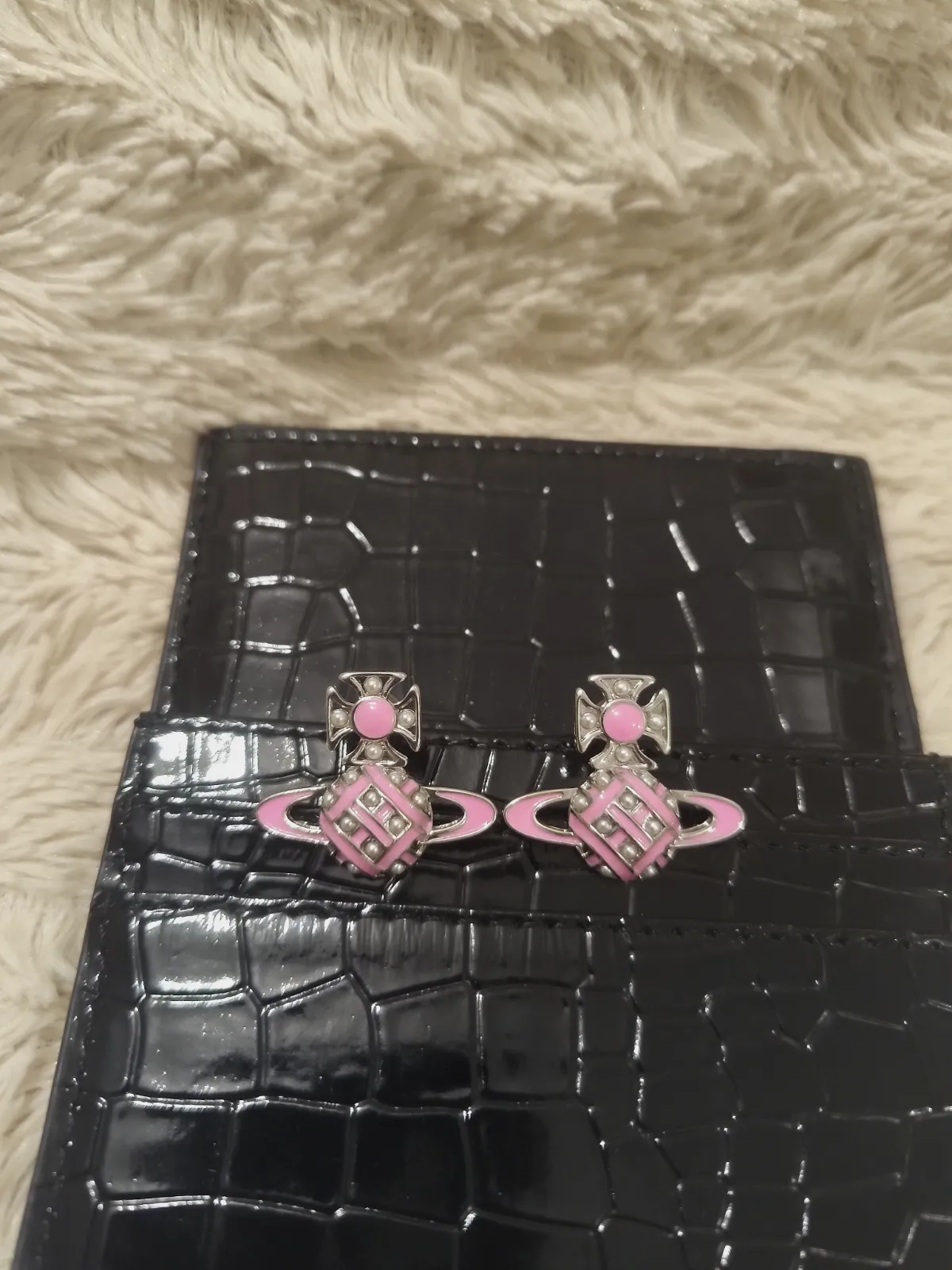 Boucles d'oreilles Vivienne Westwood orbe rose – Vivienne Westwood – taille Taille unique 6