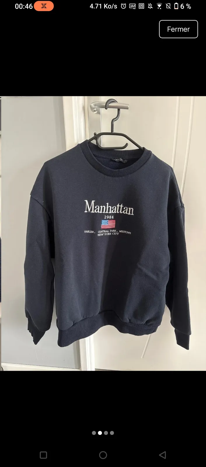 Sweatshirt Manhattan 1984 Navy 2