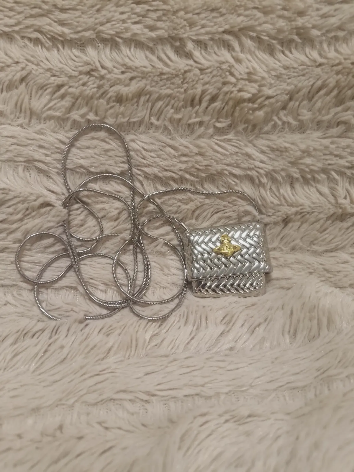 Collier pendentif sac argenté Vivienne Westwood – Vivienne Westwood – taille Taille unique 6