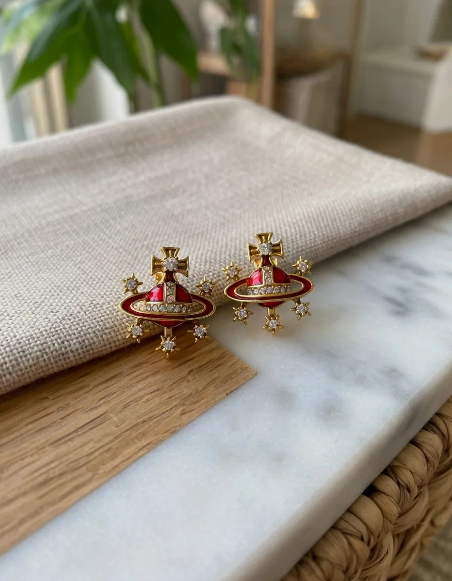 Boucles d'oreilles orbe Vivienne Westwood – Vivienne Westwood – taille Taille unique 4