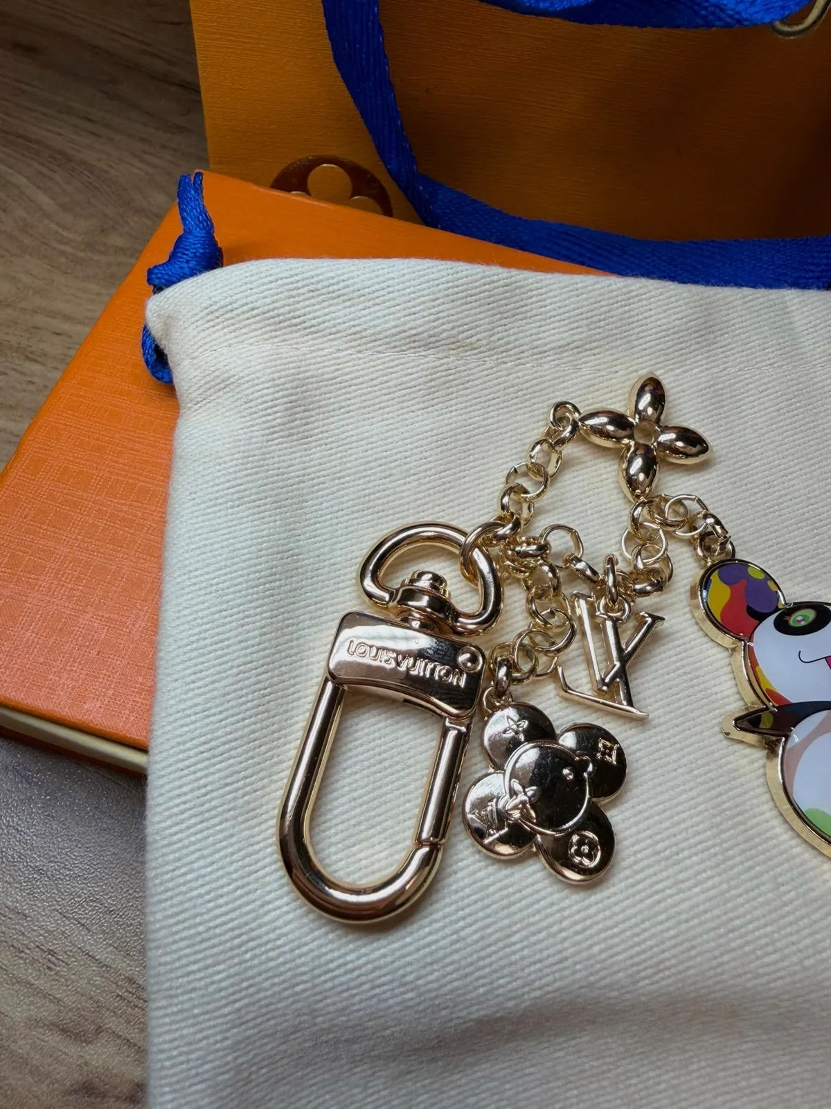 Bijou de sac Louis Vuitton Takashi Murakami Panda – Louis Vuitton – taille Taille unique 5