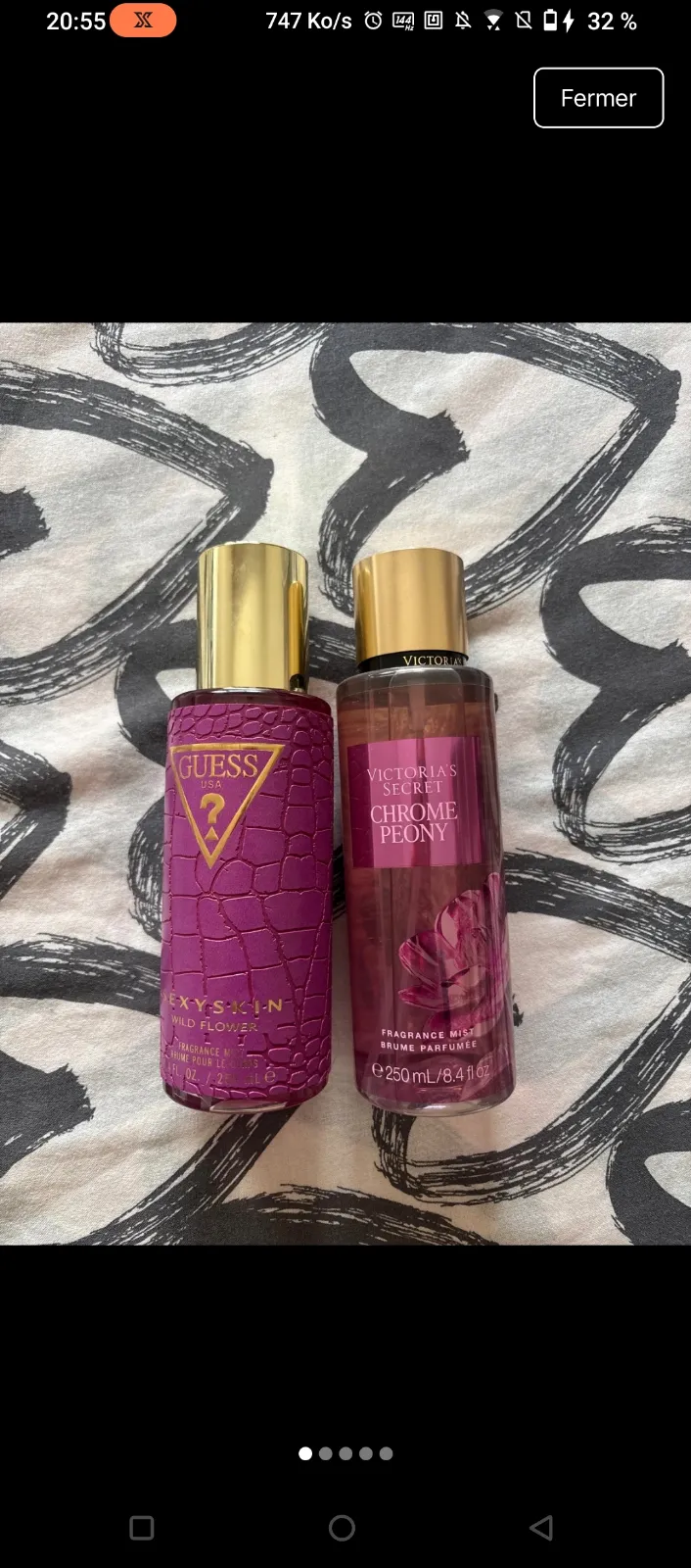 Lot 2 parfums Guess & Victoria's Secret 5