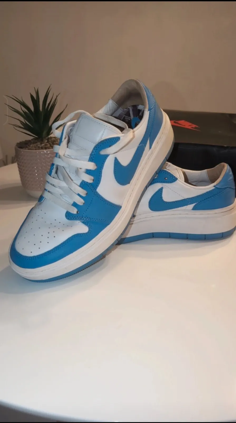 Nike Air Jordan 1 Low bleu blanc