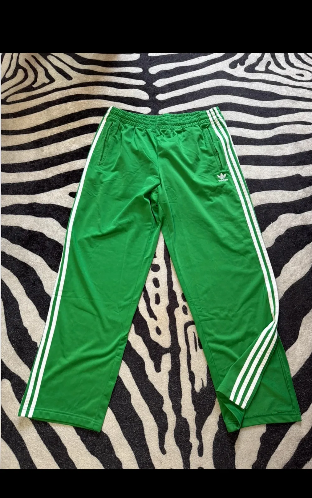 Adidas Pantalon Jogging Vert Classique 2